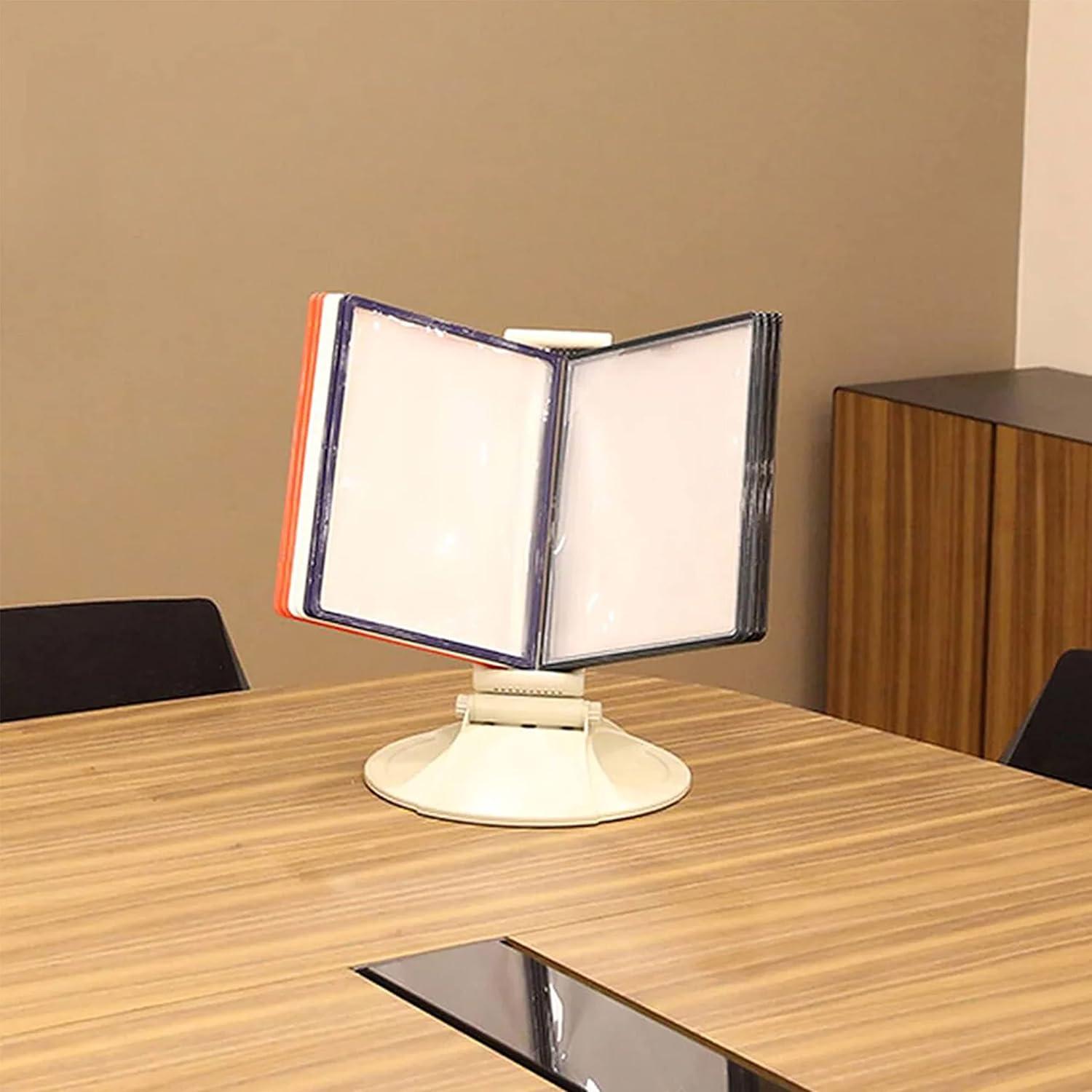 Bolsillos de Exhibición Doble Cara M&T Displays 21.6x27.9 cm Negro (10 Pzs)