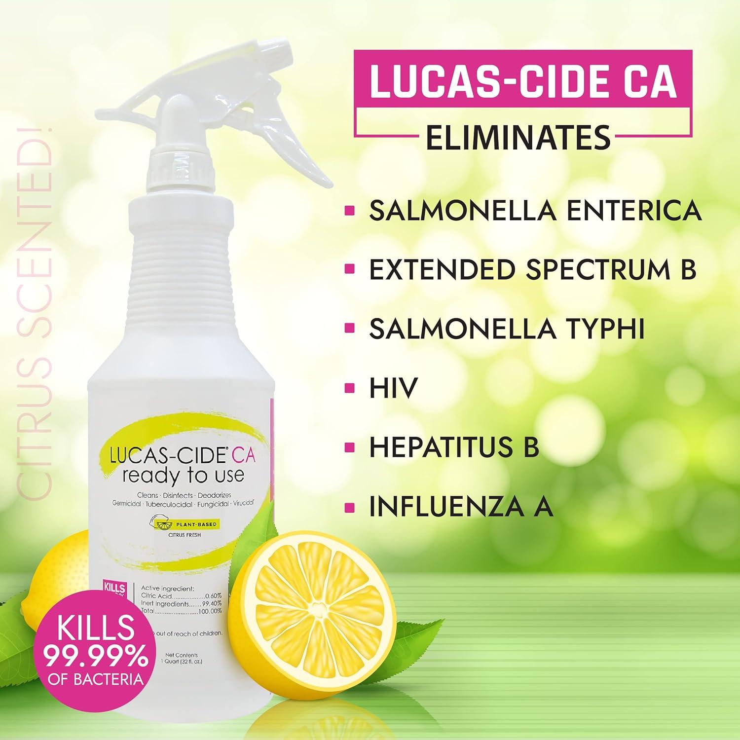 Limpiador Multiusos LUCAS-CIDE 1L Fragancia Cítricos