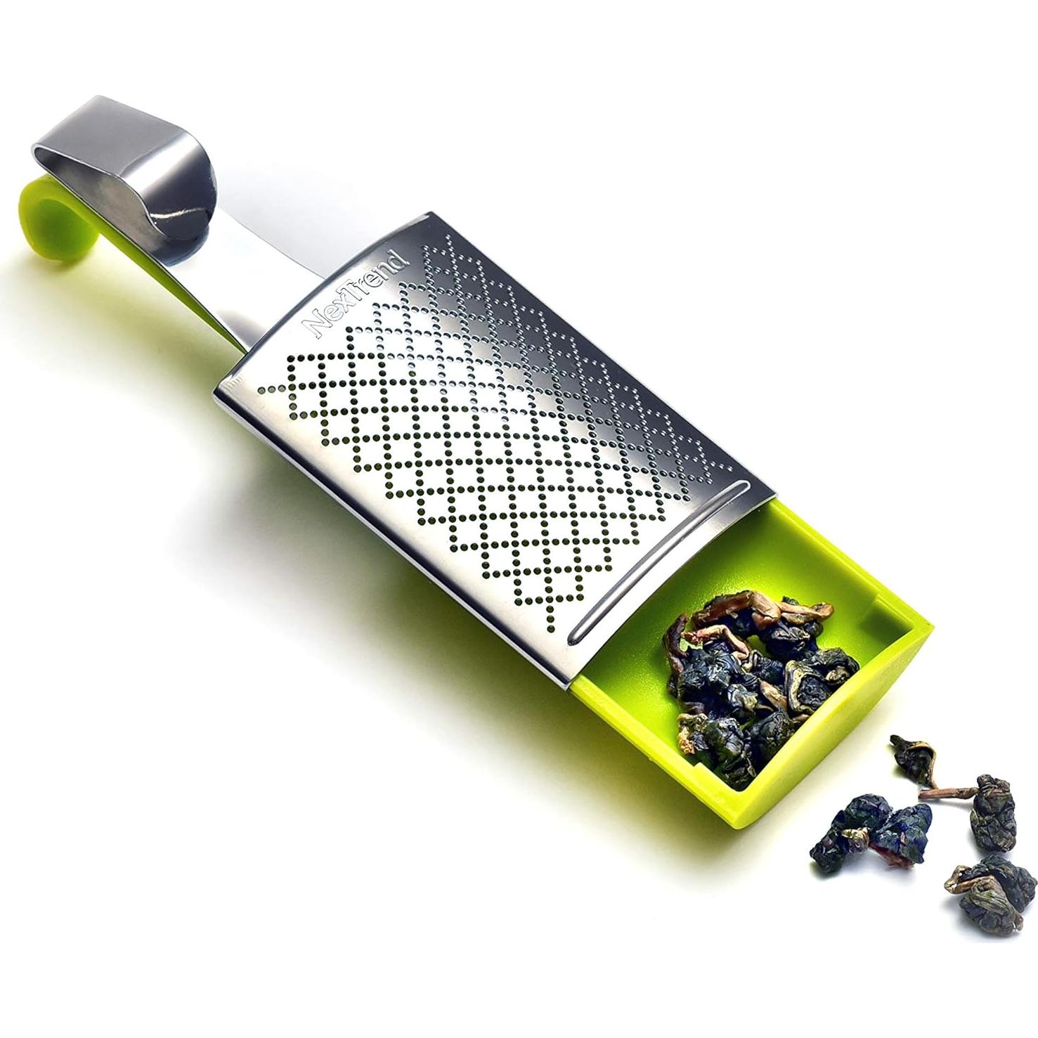 NexTrend TeaPOD 3 en 1 - Infusor, Cuchara y Exprimidor Azul