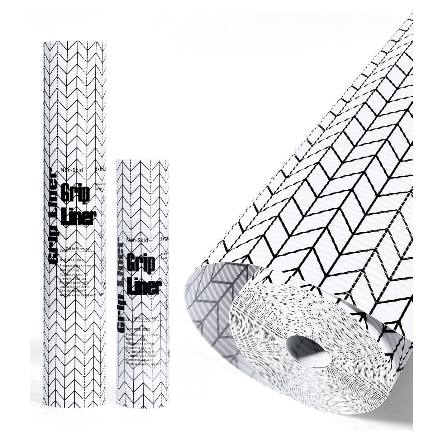 Forro de Estante Antideslizante Jersow 30.48x61 cm Blanco