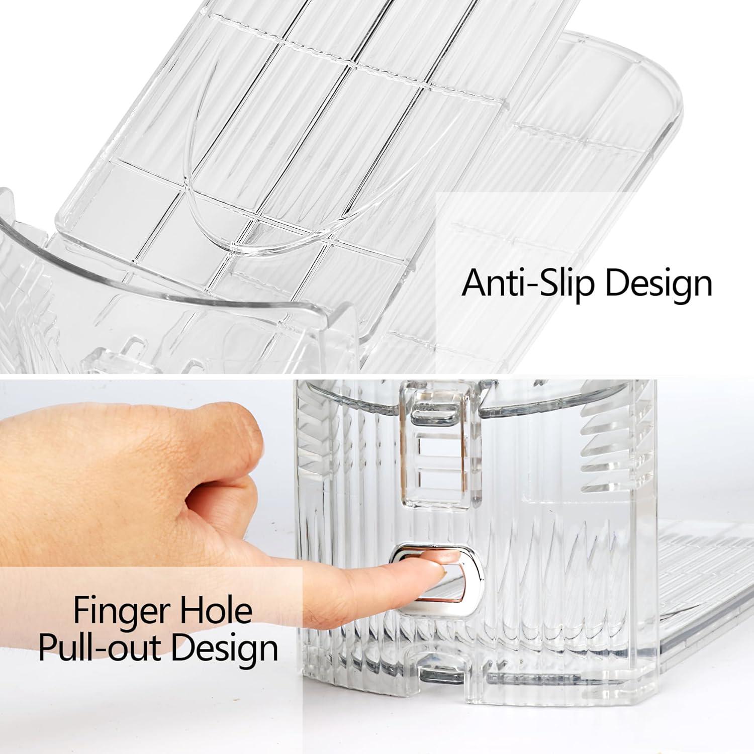 Organizador de Zapatos Yes!Fresh 3 Niveles Transparente 2 Paquete