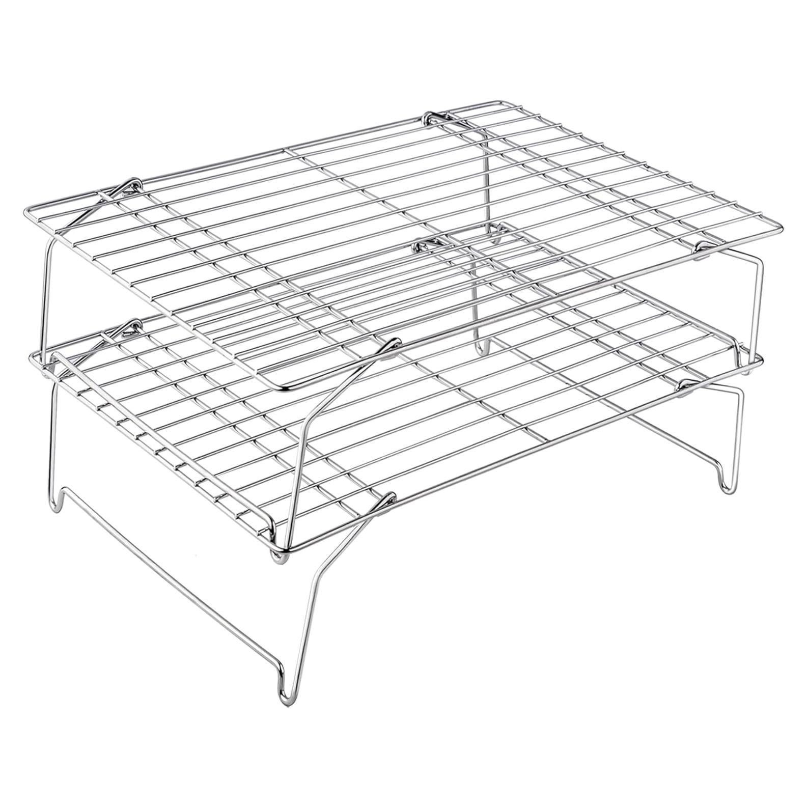 Rejilla de Enfriamiento Apilable TeamFar 38.1x25.9 cm Acero Inoxidable