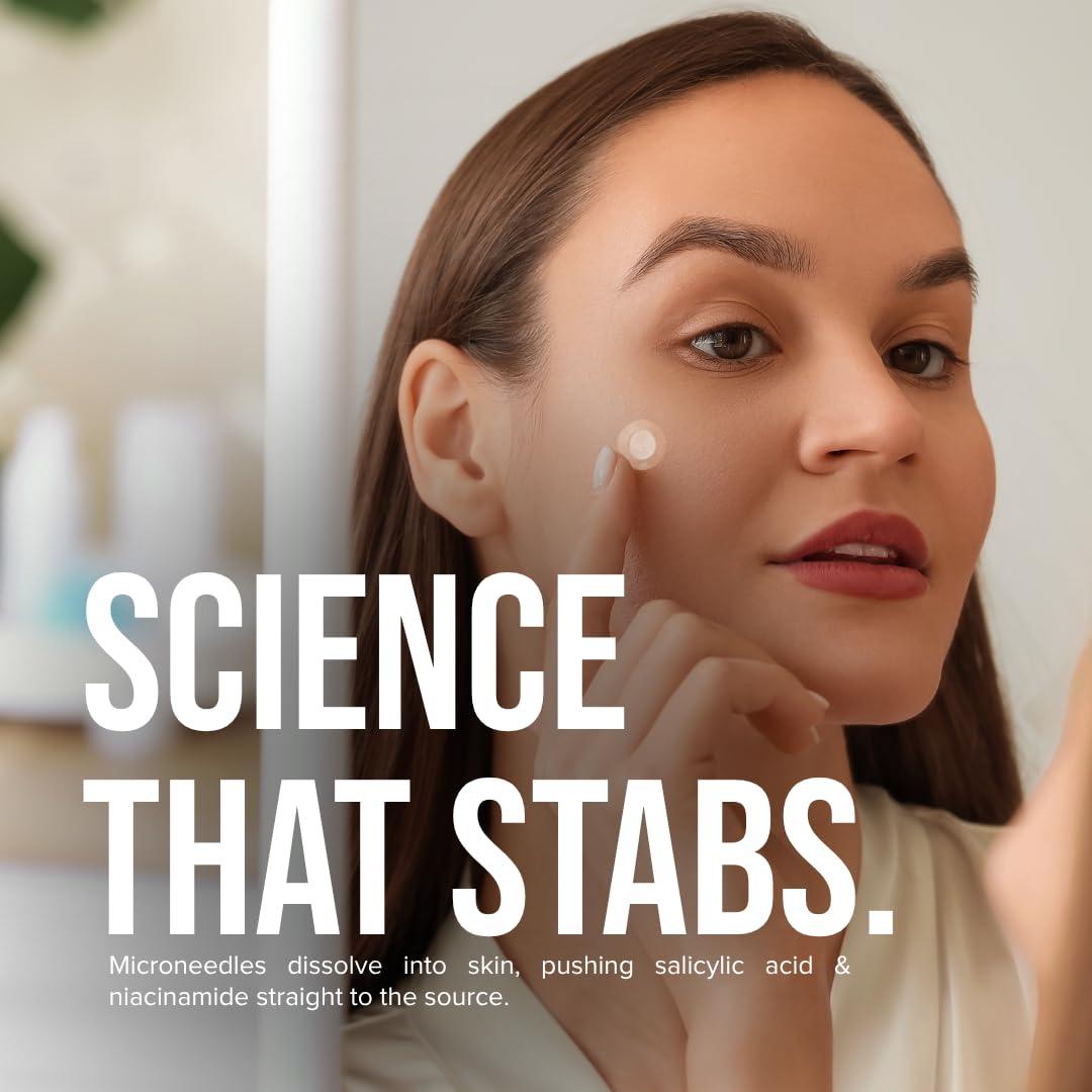 Parche Microneedle Cardon para Acné - 9 Unidades con Ácido Salicílico