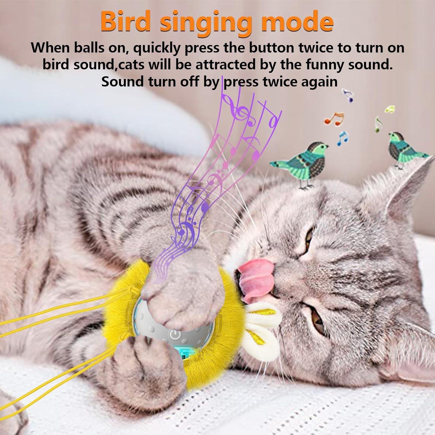 Juguete Interactivo para Gatos LEPLE LP16 Gris con Sensor