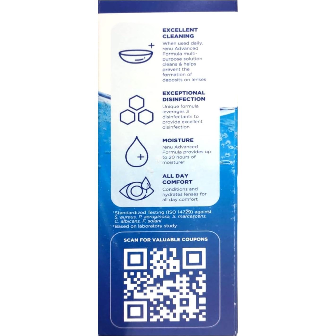 Renu Solución Multiusos para Lentes de Contacto Bausch & Lomb 3x60ml