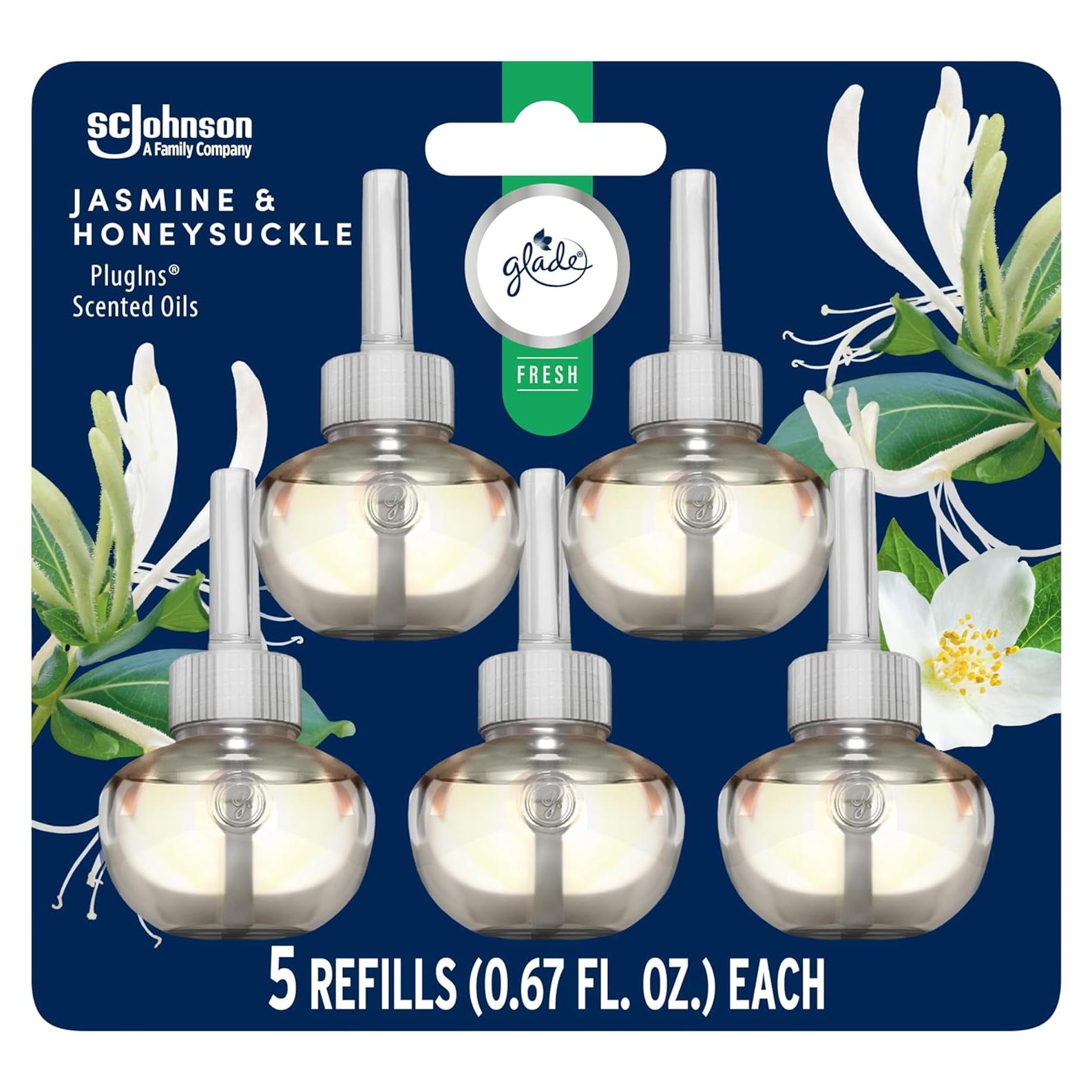 Recargas Ambientador Glade PlugIns Jazmín y Madreselva 19.8 ml