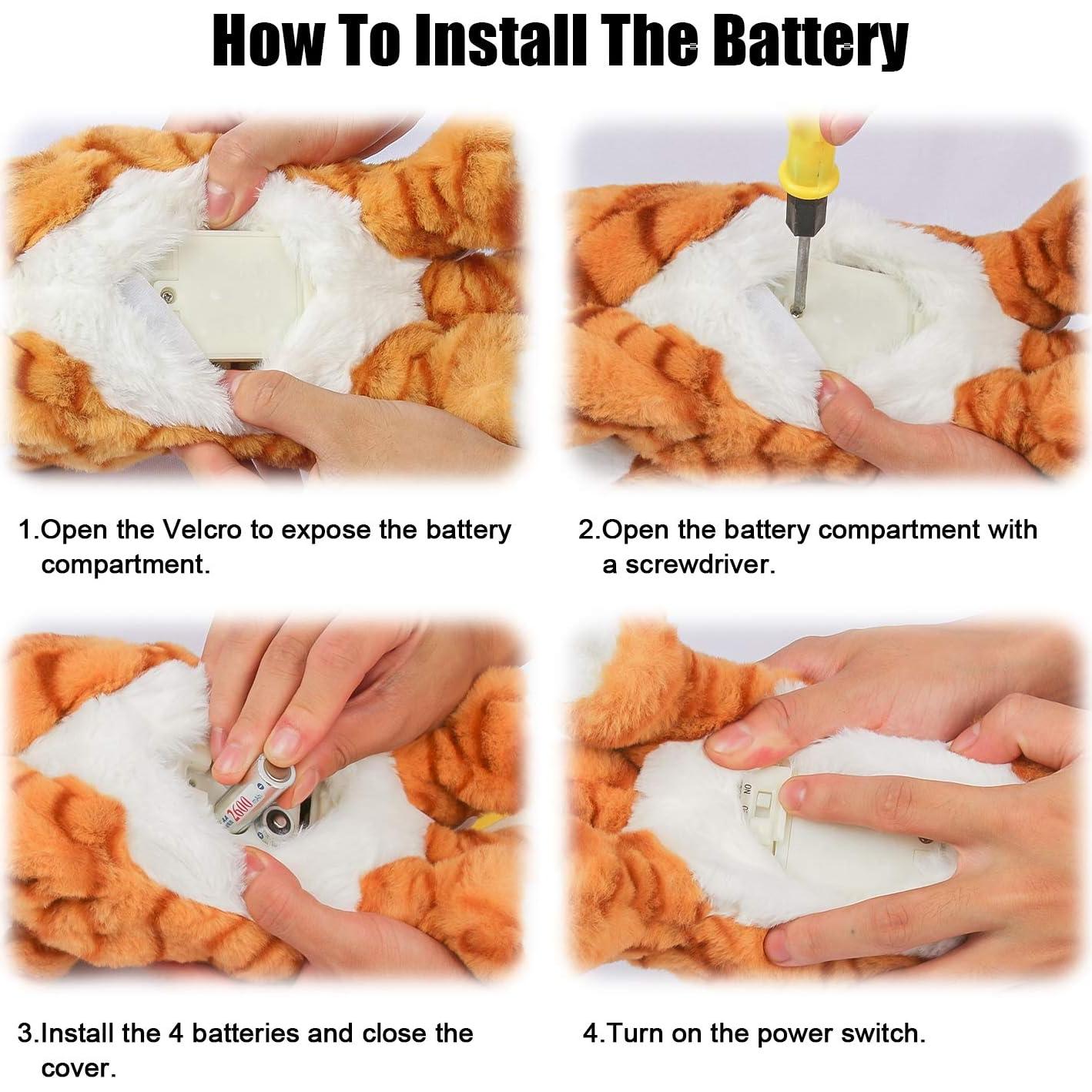 Gato Interactivo Smalody Amarillo con Sonido para Niños