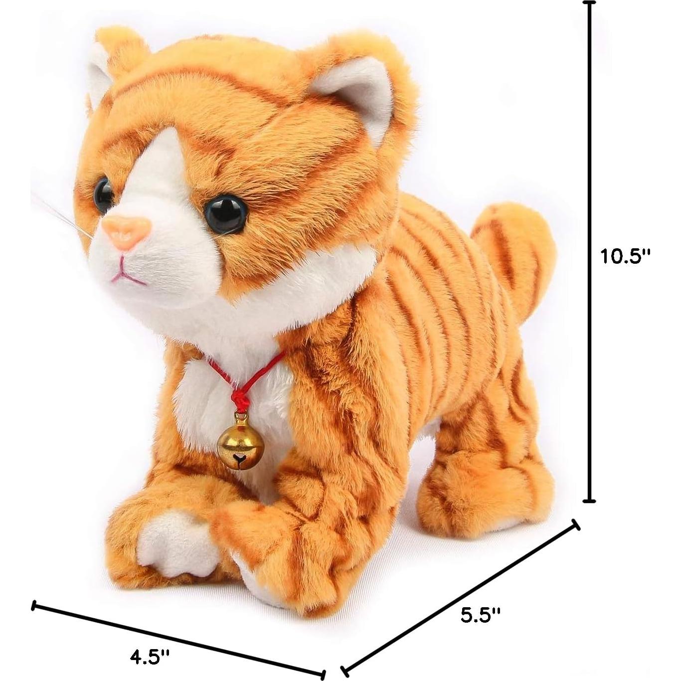 Gato Interactivo Smalody Amarillo con Sonido para Niños