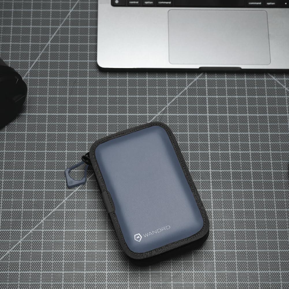 Funda para Tarjetas de Memoria WANDRD - Azul Egeo, 10.5x4.5cm