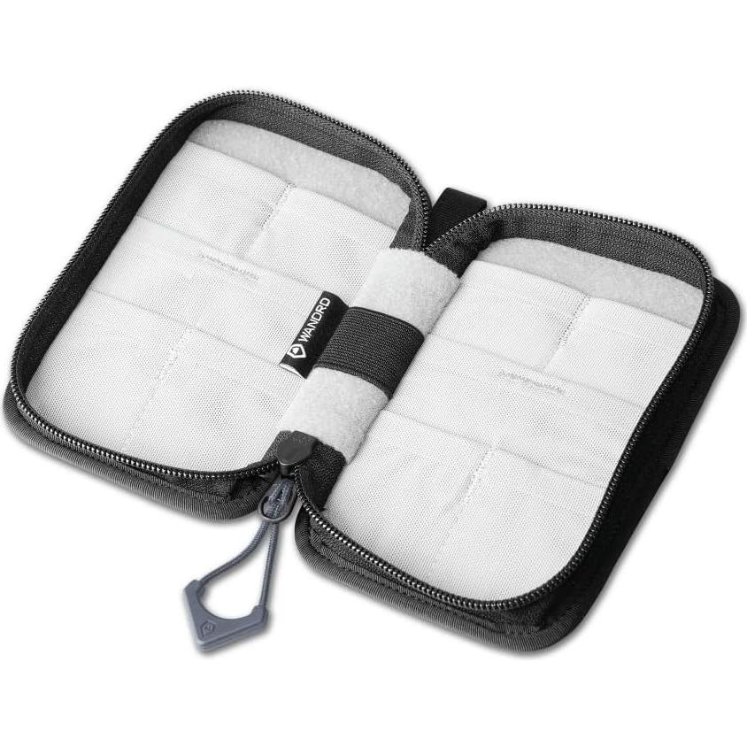 Funda para Tarjetas de Memoria WANDRD - Azul Egeo, 10.5x4.5cm