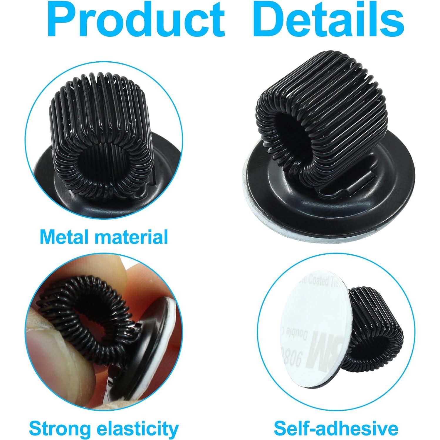 Paquete de 12 Soportes Adhesivos para Bolígrafos Rierdge