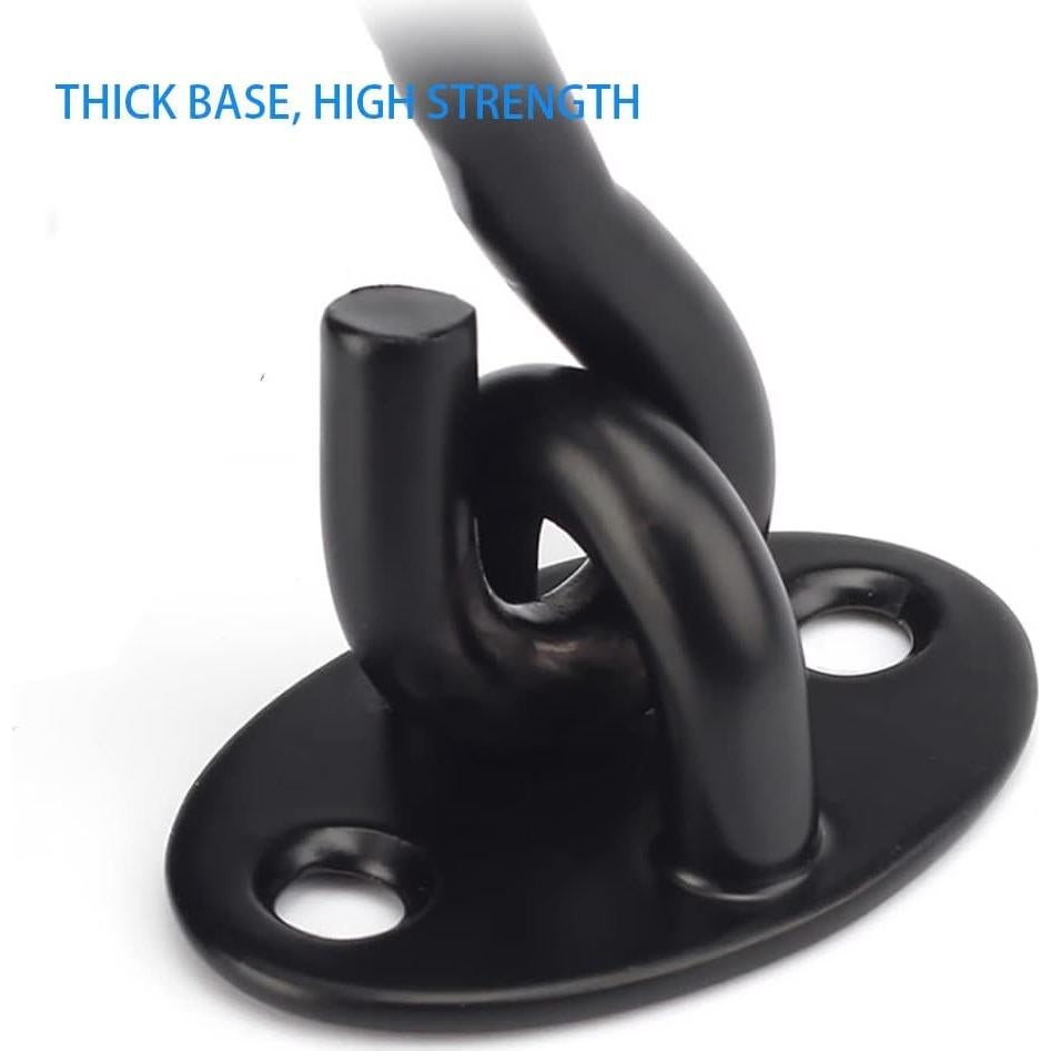 Gancho y Ojo de Privacidad MIKMAYTOO para Puerta de Granero 15.24 CM