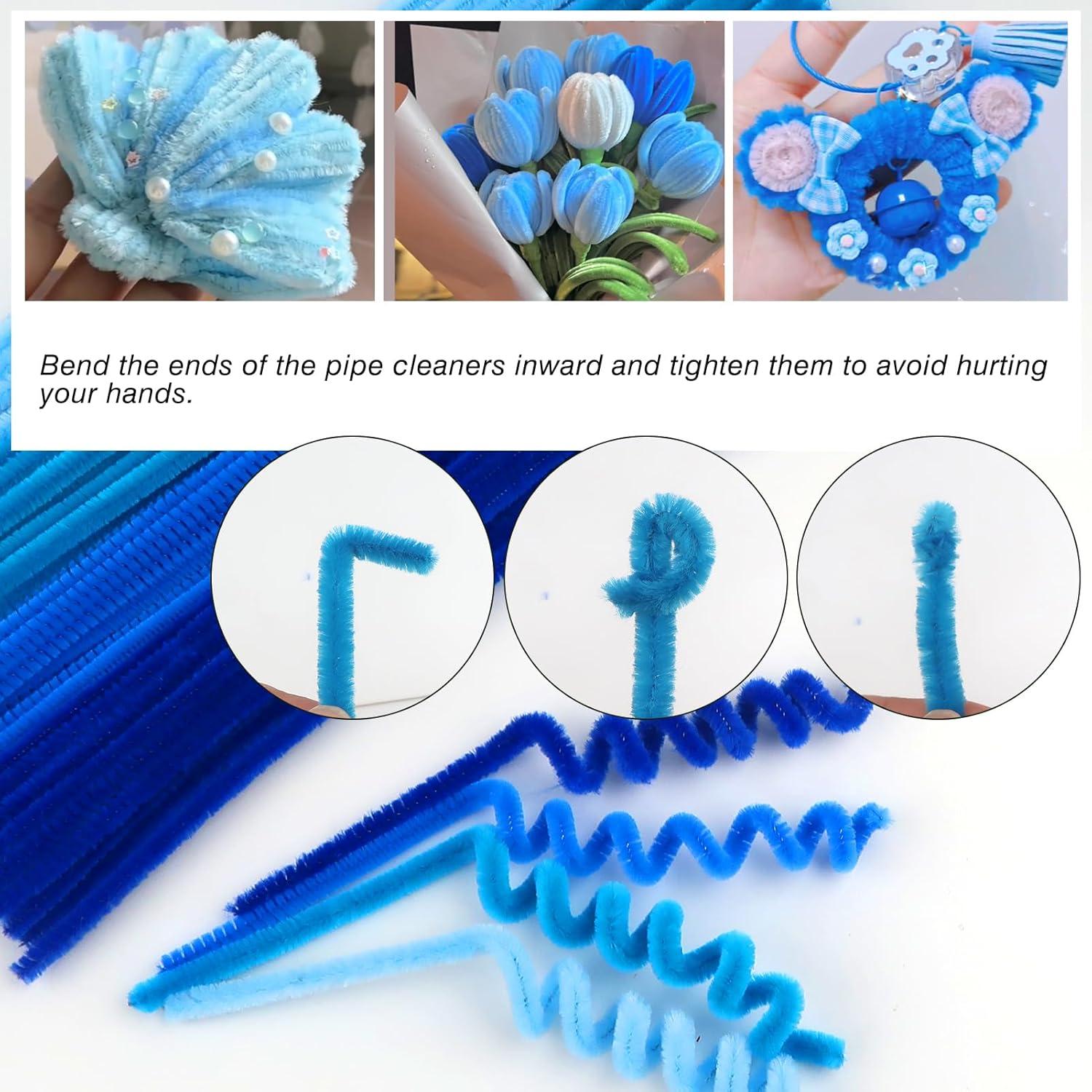 Juego de Suministros para Manualidades TOAOB 200pcs Limpiapipas y Ojos Móviles