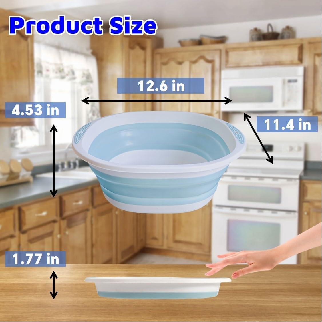 Tazón de Inmersión Fría Facial ianjetty Azul 28x11x30.5cm