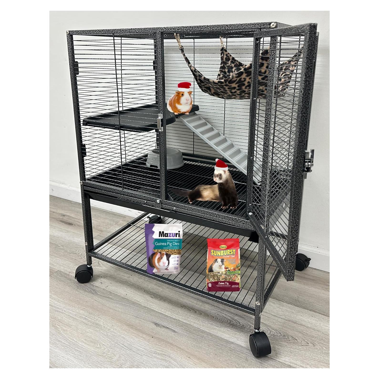 Jaula Deluxe para Pequeños Animales Mcage 61x44.5x86 cm