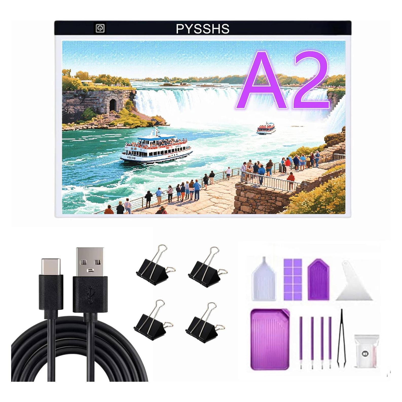 Almohadilla de luz LED A2 PYSSHS con 3 niveles de brillo