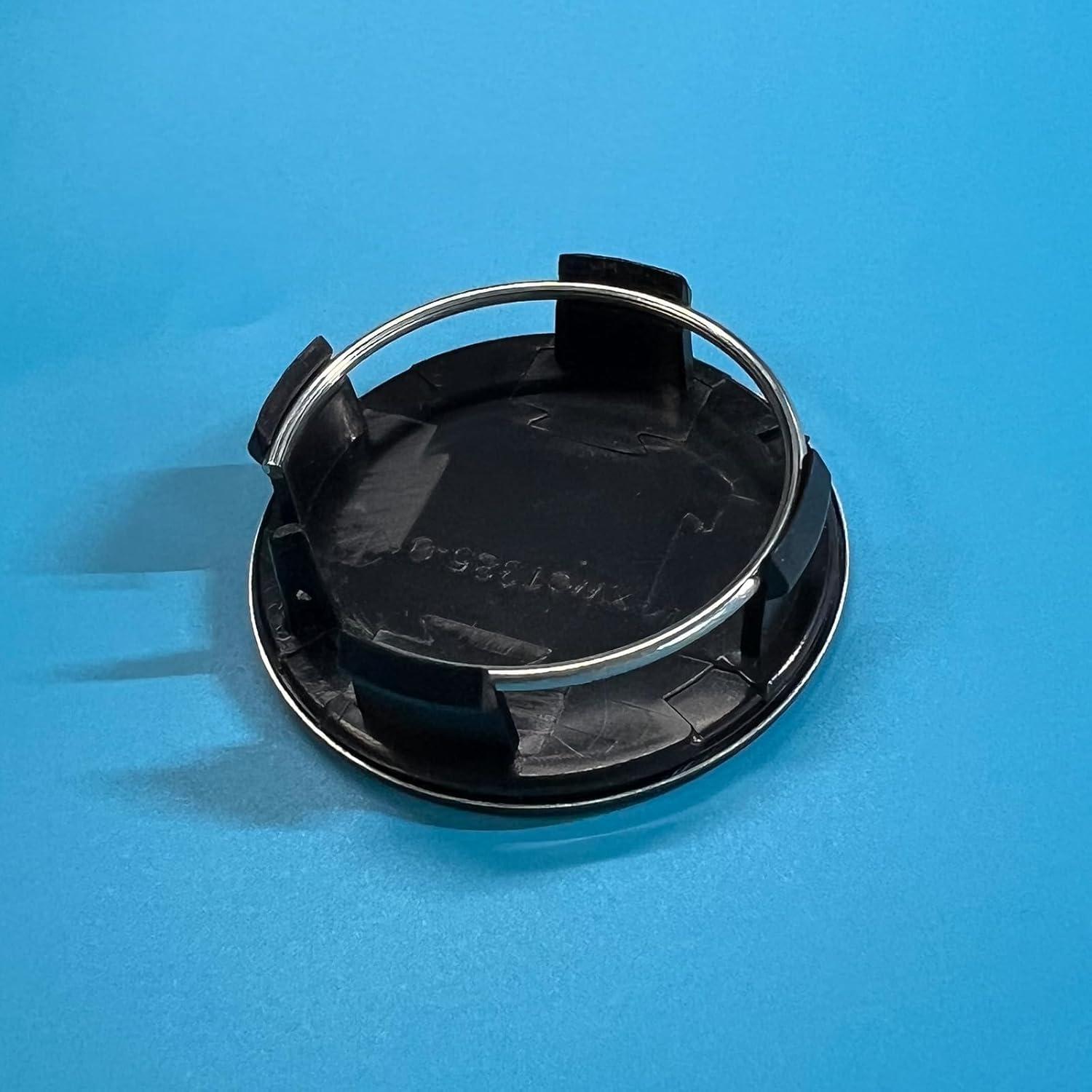 Kit de Tapas Centrales de Rueda Tesla Model 3 y Y - Negro Mate