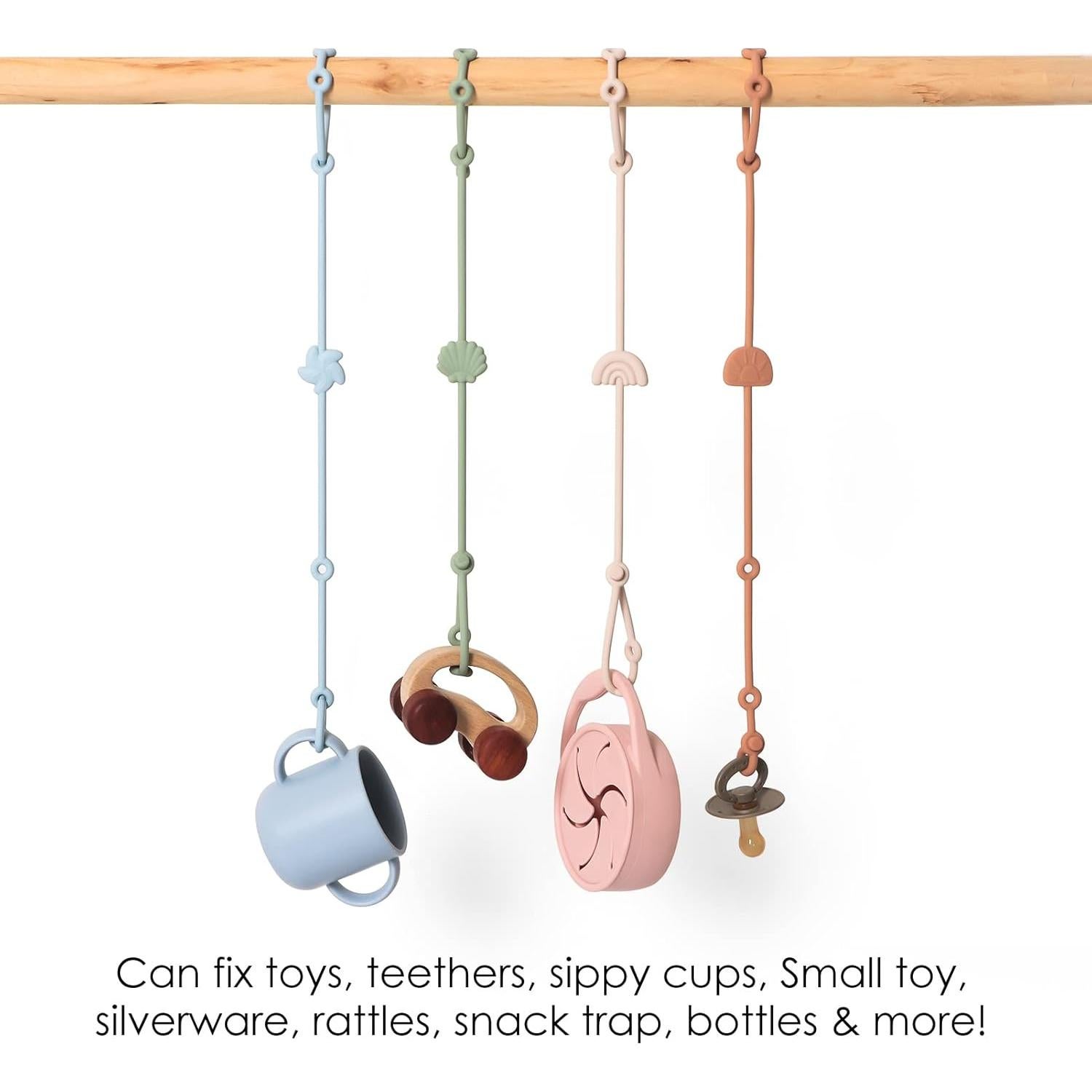 Correas de Juguete de Silicona Andy Bear - Azul Polvoriento