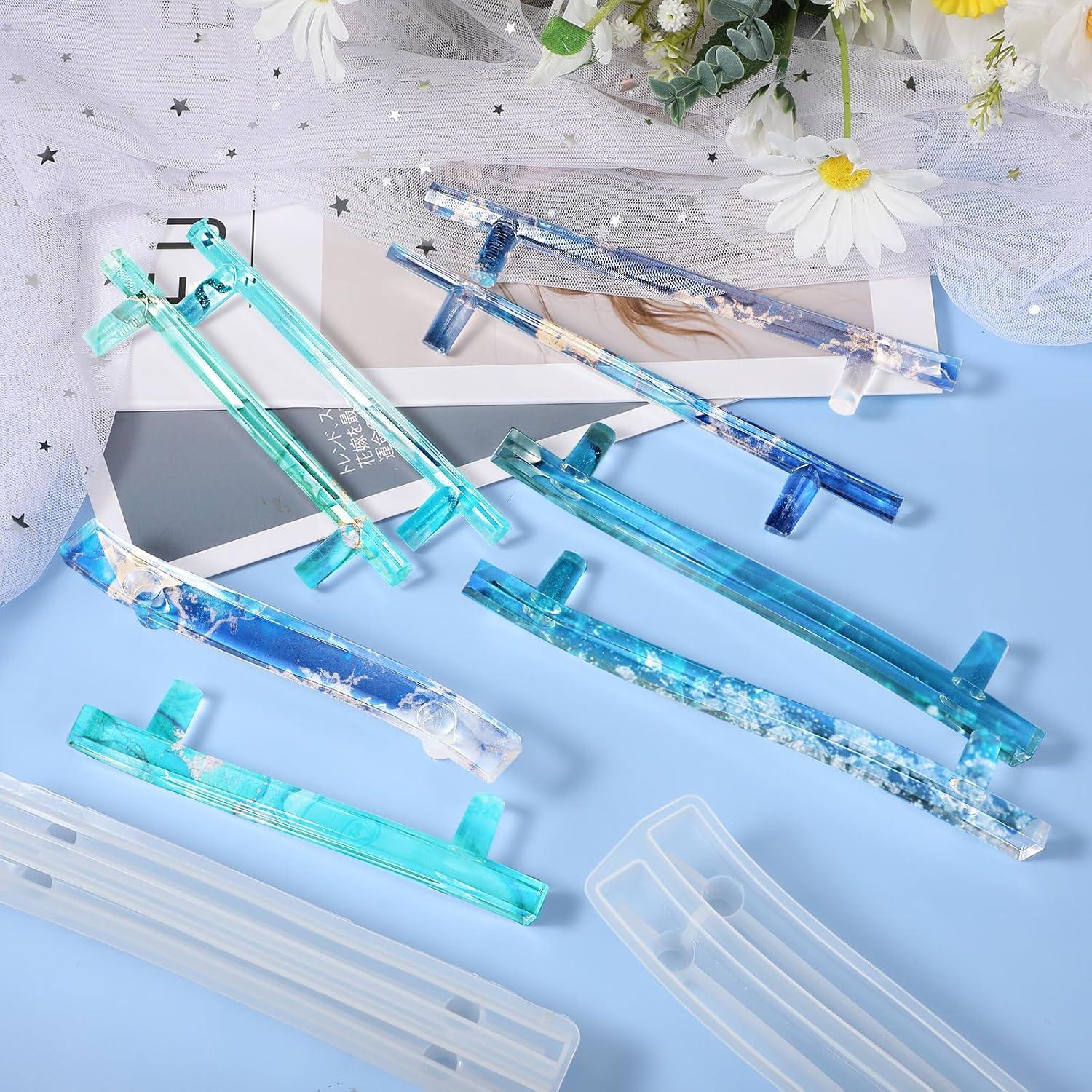 Moldes de Silicona Grande meekoo para Joyas y Manualidades - 2 Pcs