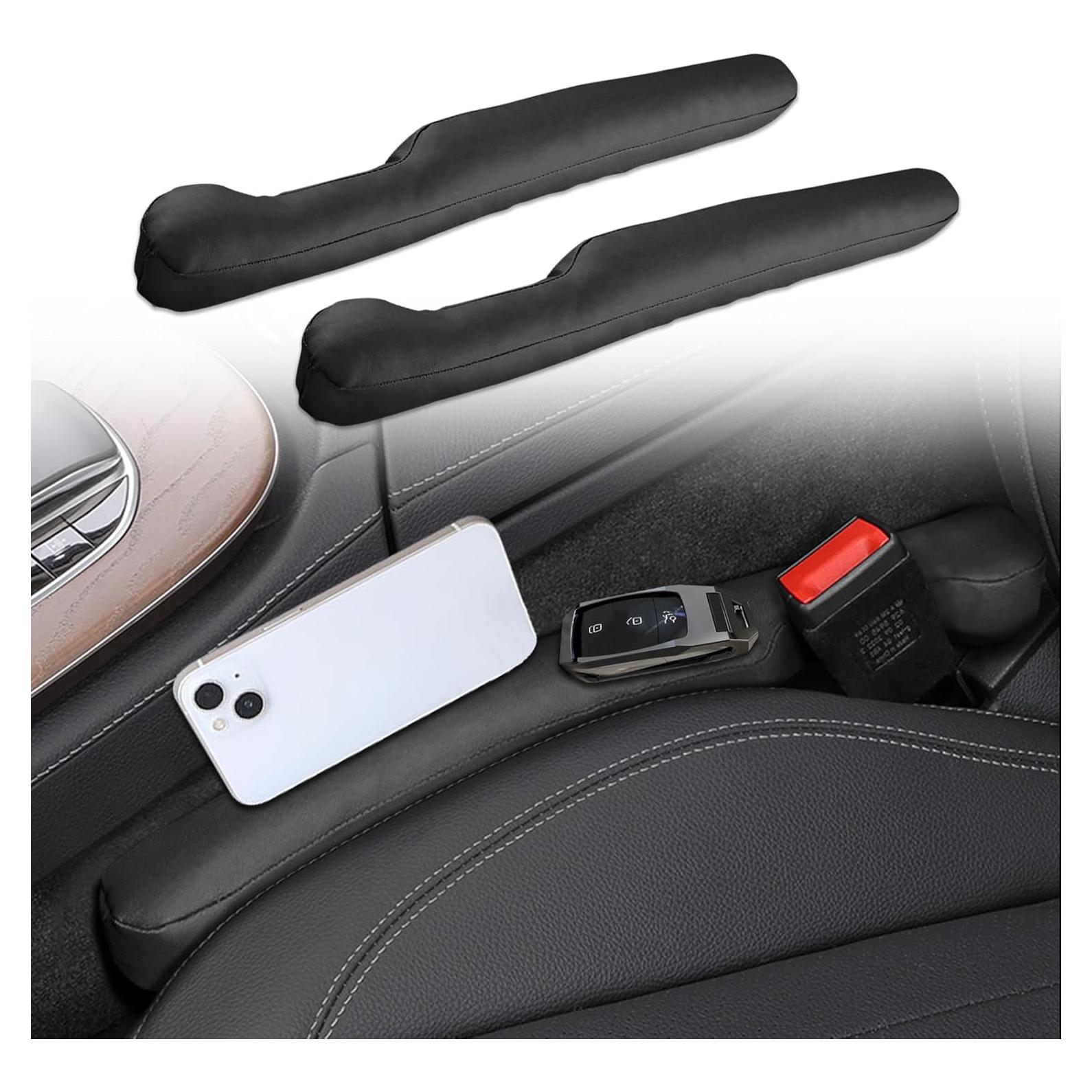 Relleno Espacio Asientos Coche 2PCS Middrivr Negro Universal