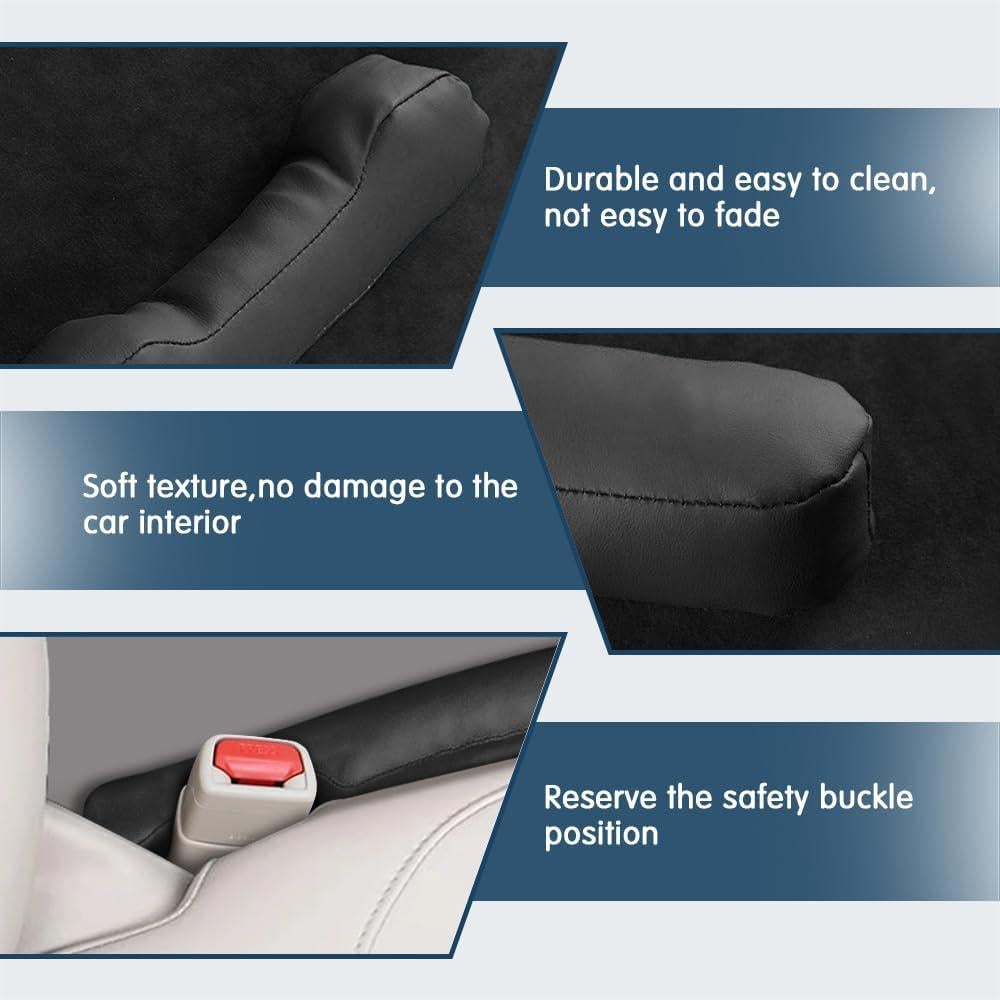 Relleno Espacio Asientos Coche 2PCS Middrivr Negro Universal