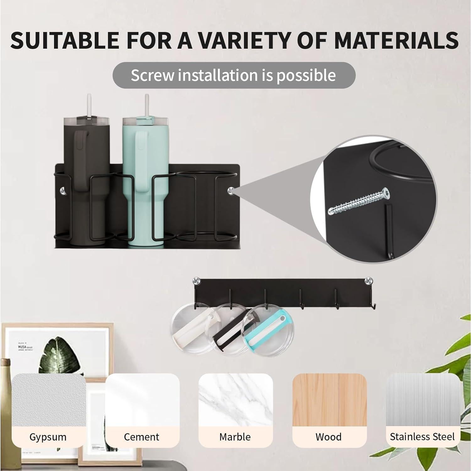 Soporte Magnético para Tazas Oasis Origin - Juego de 2 Piezas