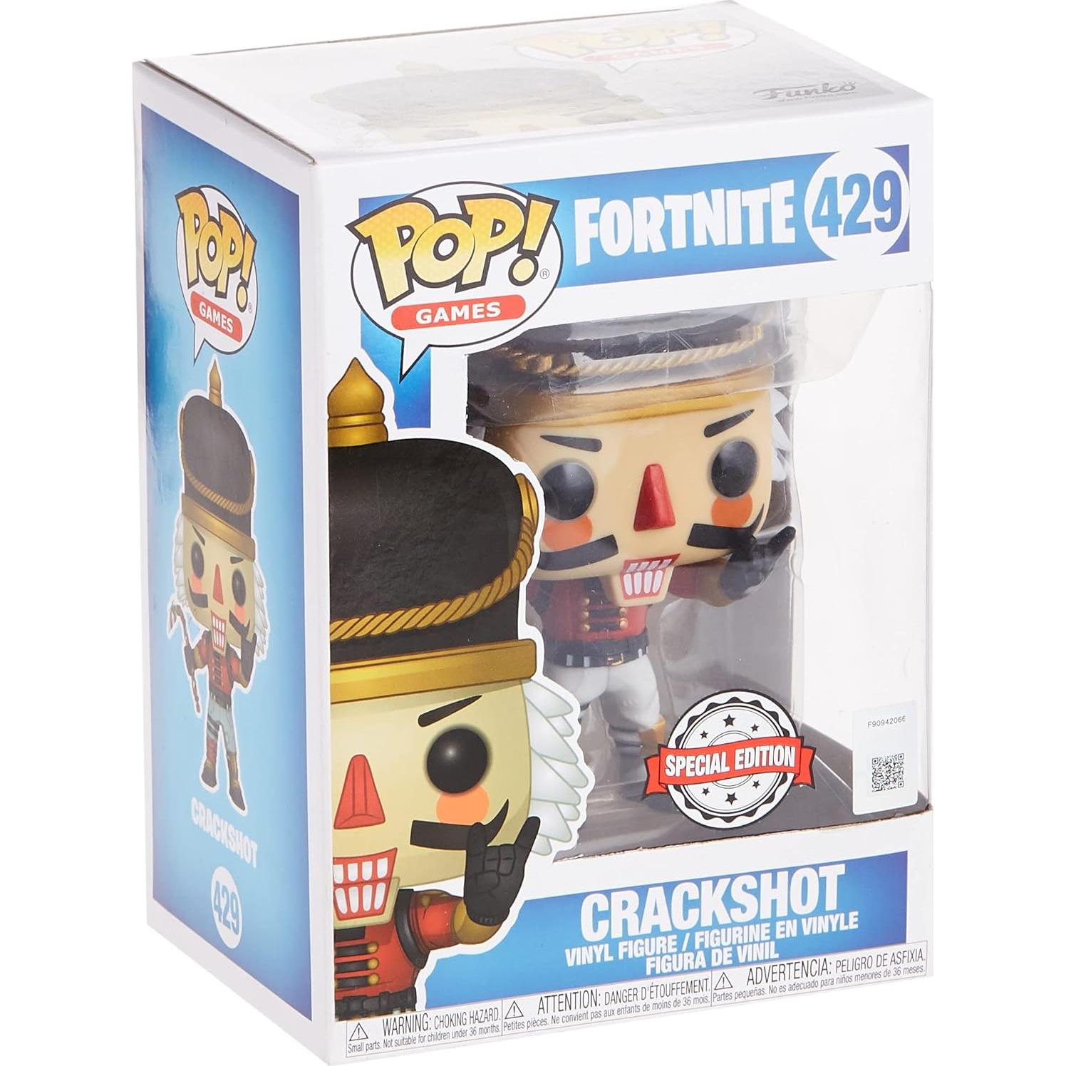 Figura de Vinilo Funko Pop Fortnite Crackshot 9 cm