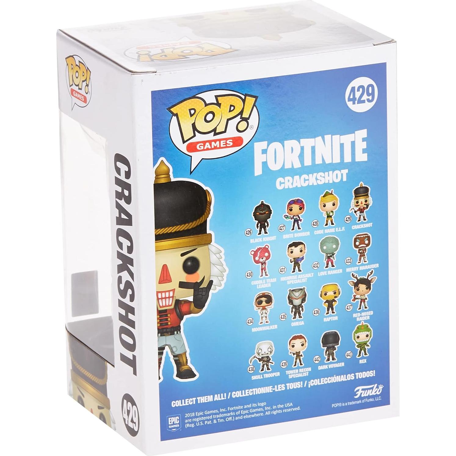 Figura de Vinilo Funko Pop Fortnite Crackshot 9 cm