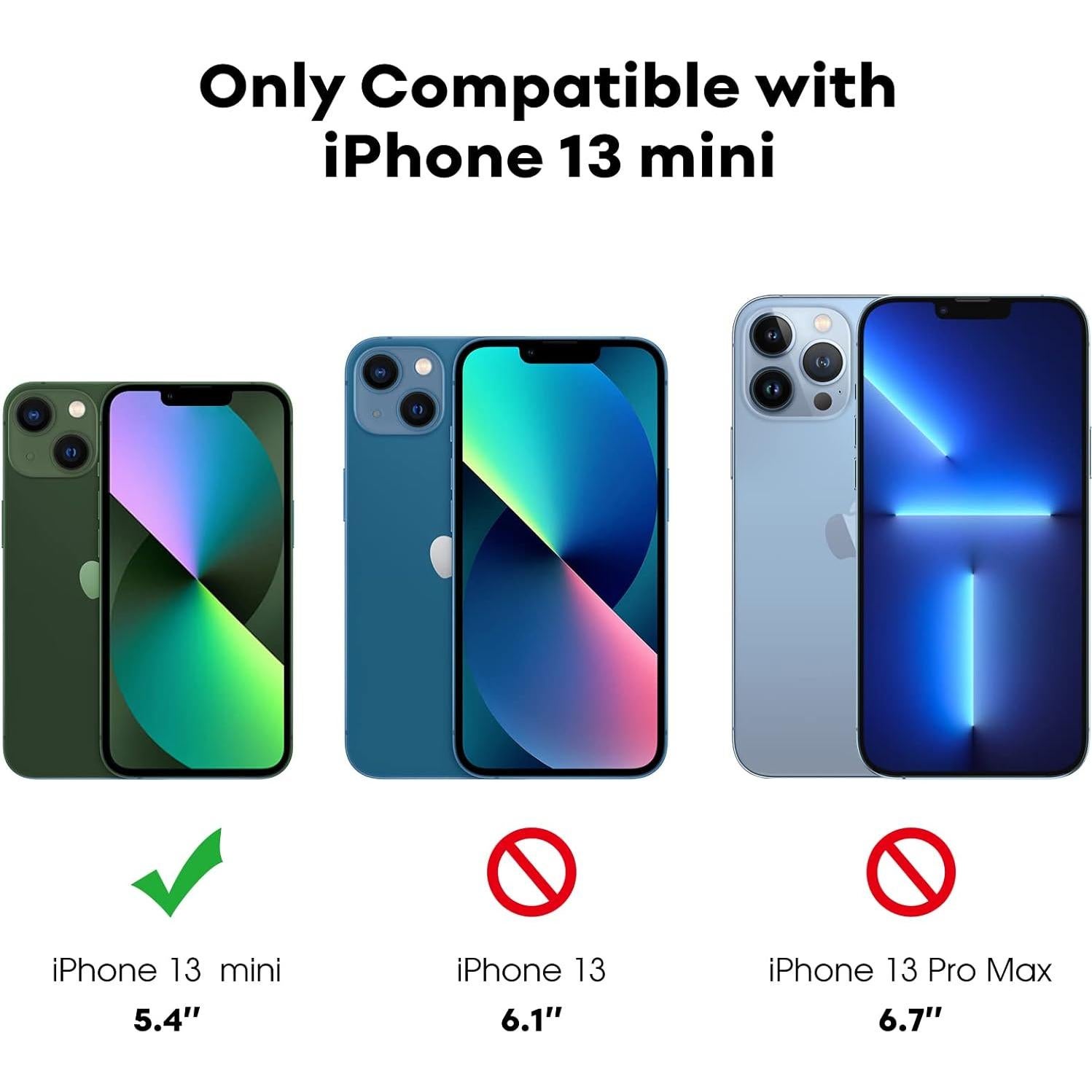 Protector de Pantalla Privado JETech para iPhone 13 mini 5.4"