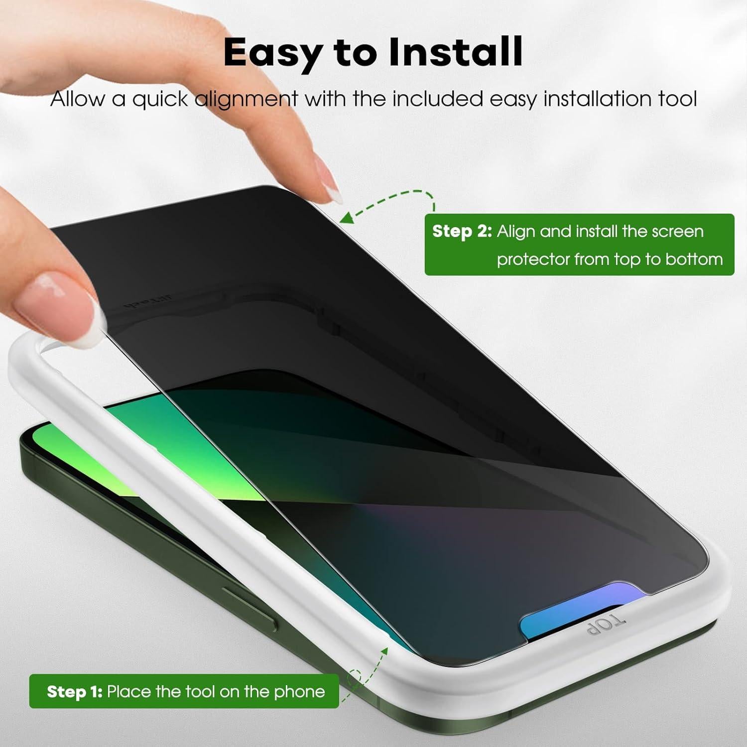 Protector de Pantalla Privado JETech para iPhone 13 mini 5.4"