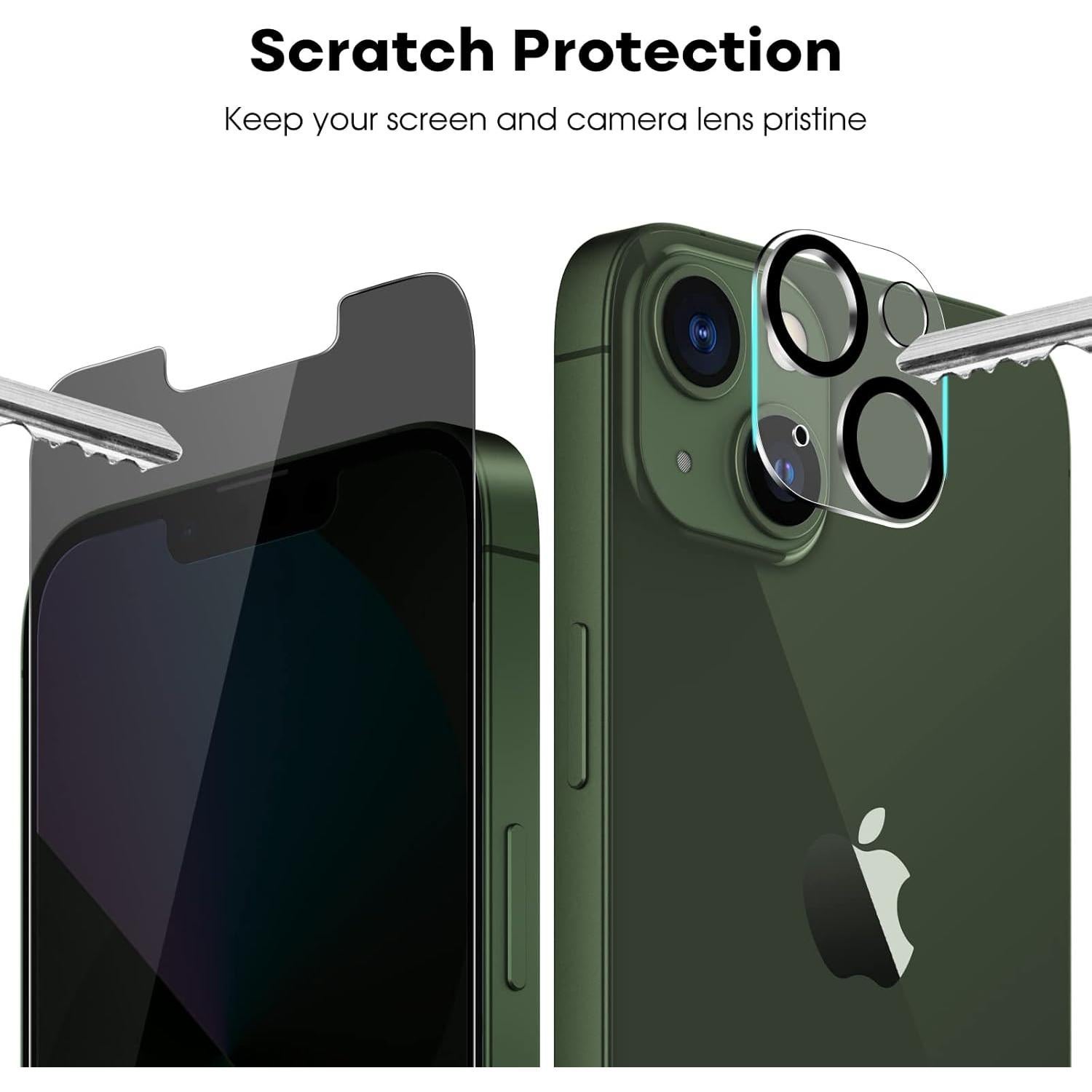 Protector de Pantalla Privado JETech para iPhone 13 mini 5.4"