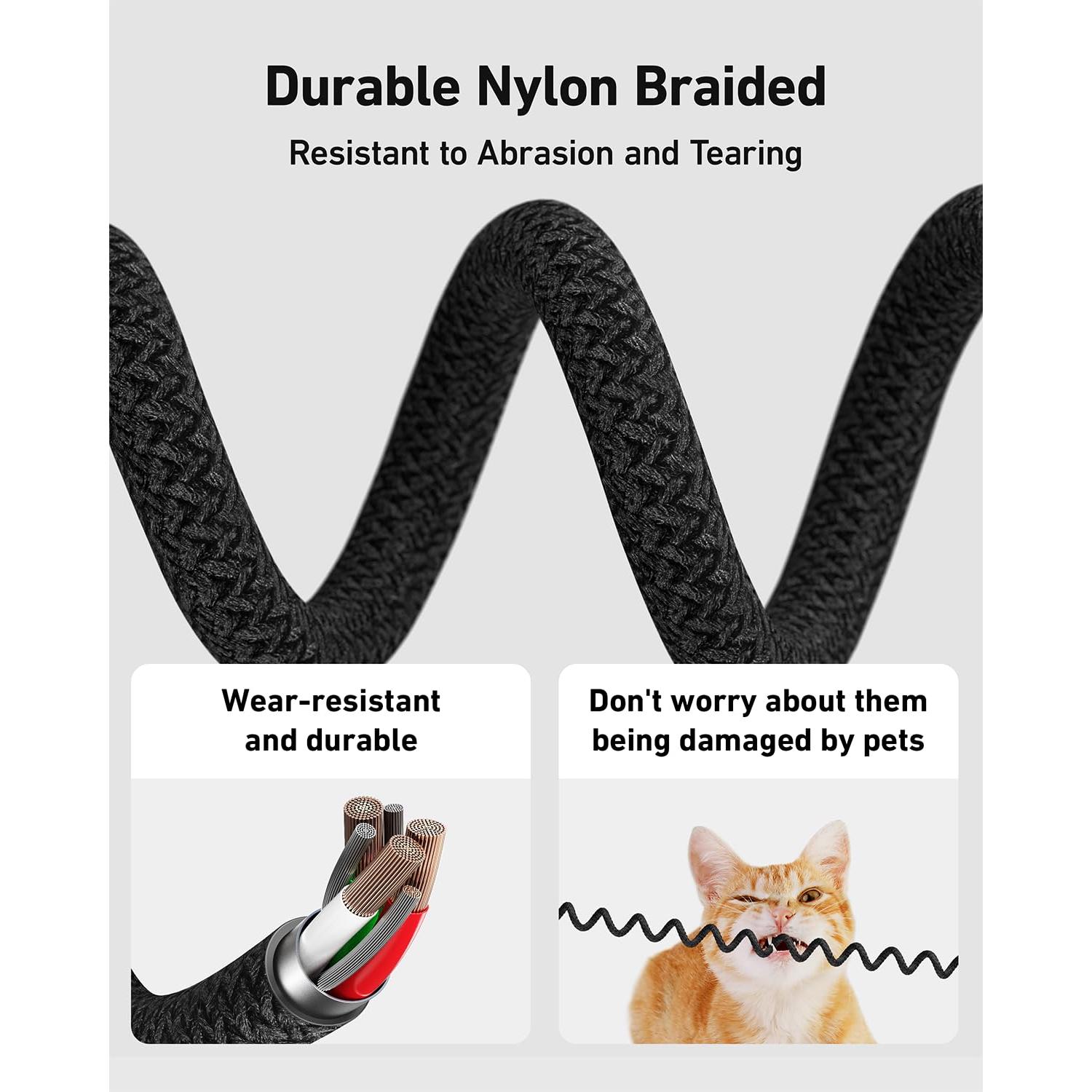 Cable USB C a Lightning 3FT KIYODA 2 en 1 Carga Rápida