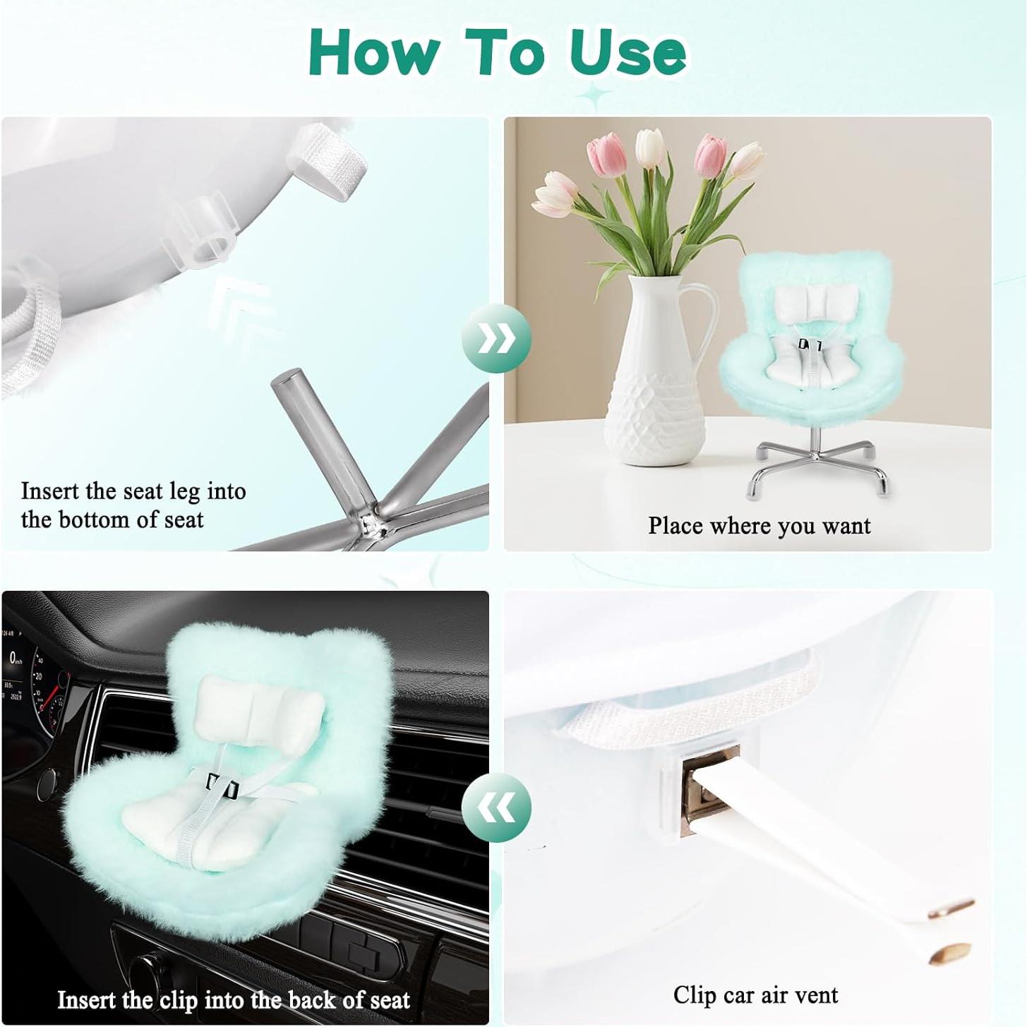 Asiento de Seguridad para Muñecas COG34045 Azul 16cm