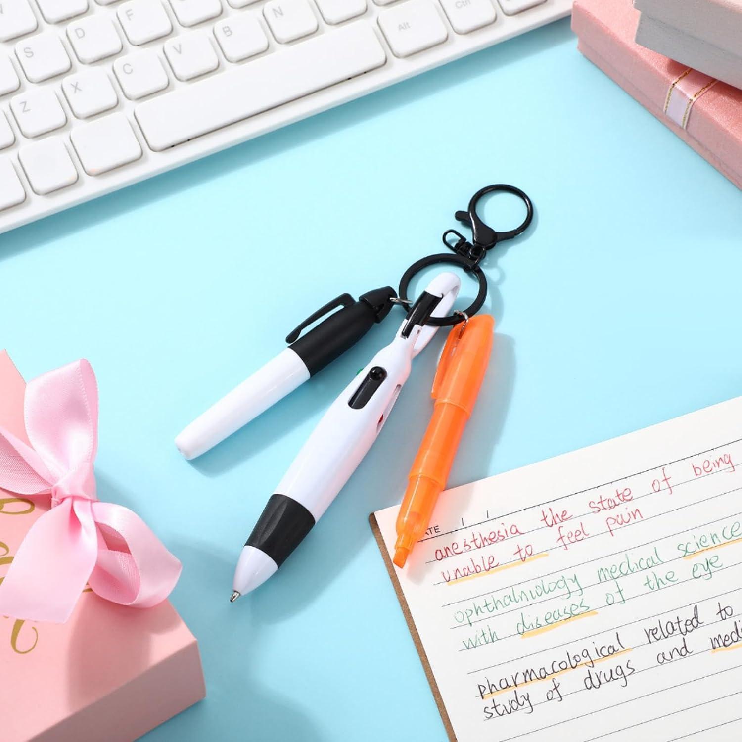 Juego de Bolígrafos para Enfermeras Colarr - 3 Piezas Negro