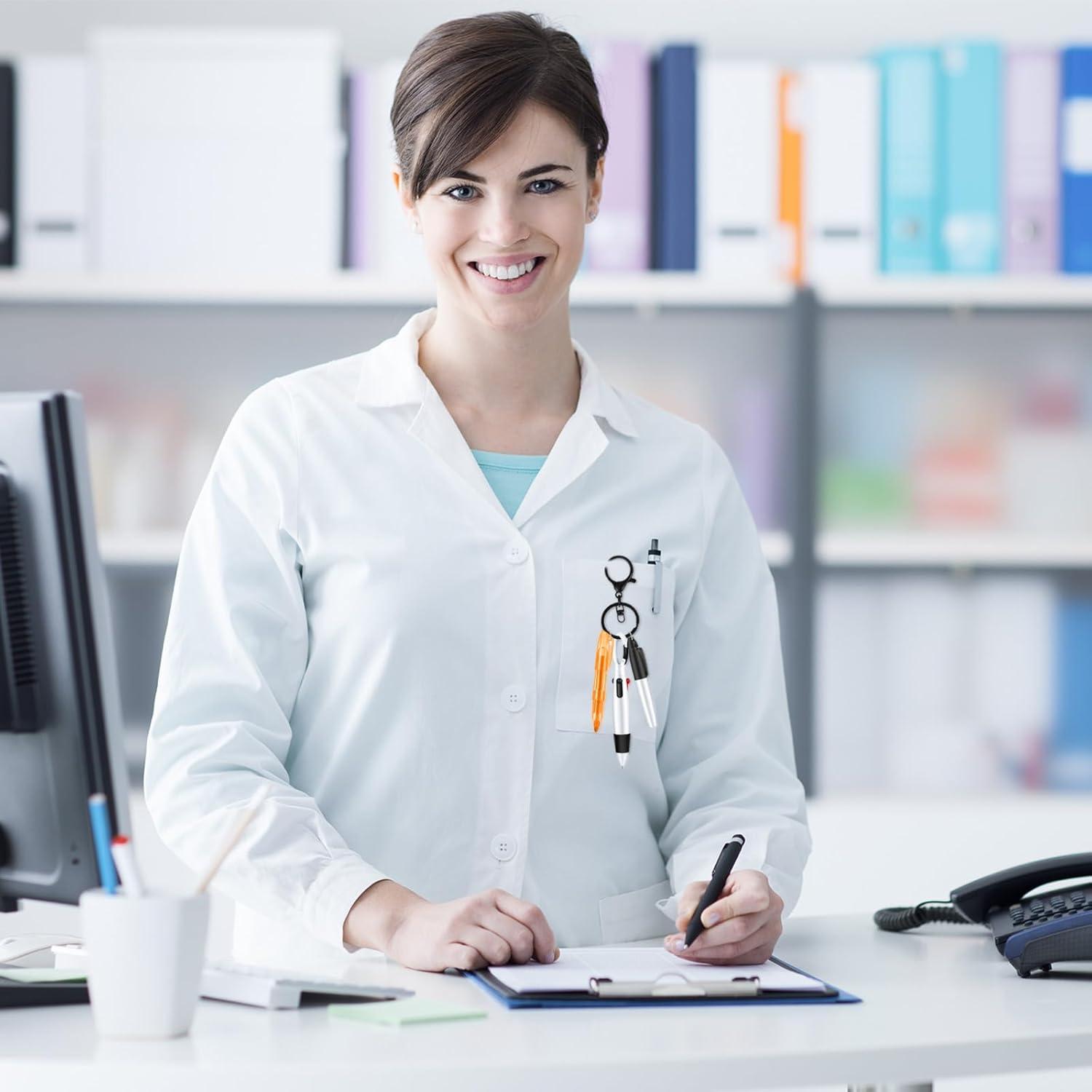 Juego de Bolígrafos para Enfermeras Colarr - 3 Piezas Negro