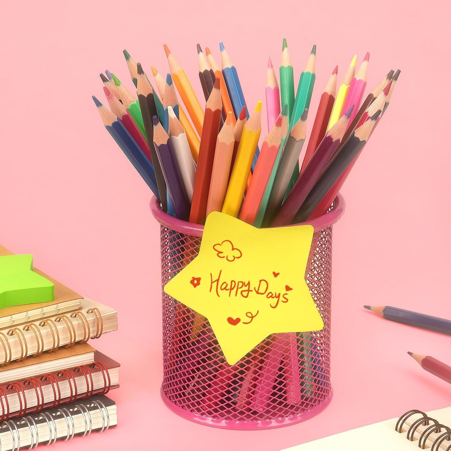 Notas Adhesivas en Forma de Estrella SIMONA 6 Colores 75 Hojas