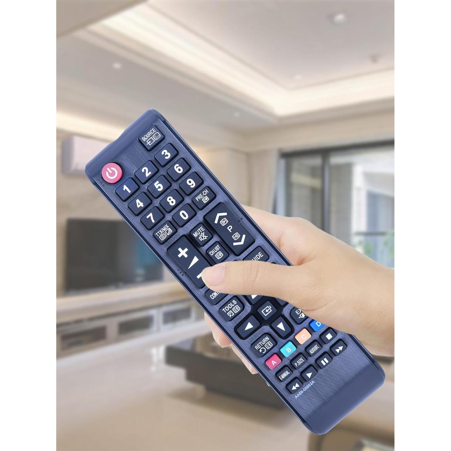 New AA59-00602A Replacement Remote fit for Samsung TV AA59-00600A AA59-00743A AA59-00619A AA59-00622A AA59-00617A UE32EH5000 UE32EH5000K UE32EH5000W UE40EH5000W UE26EH4000W UE32EH4000W LT23A750ND