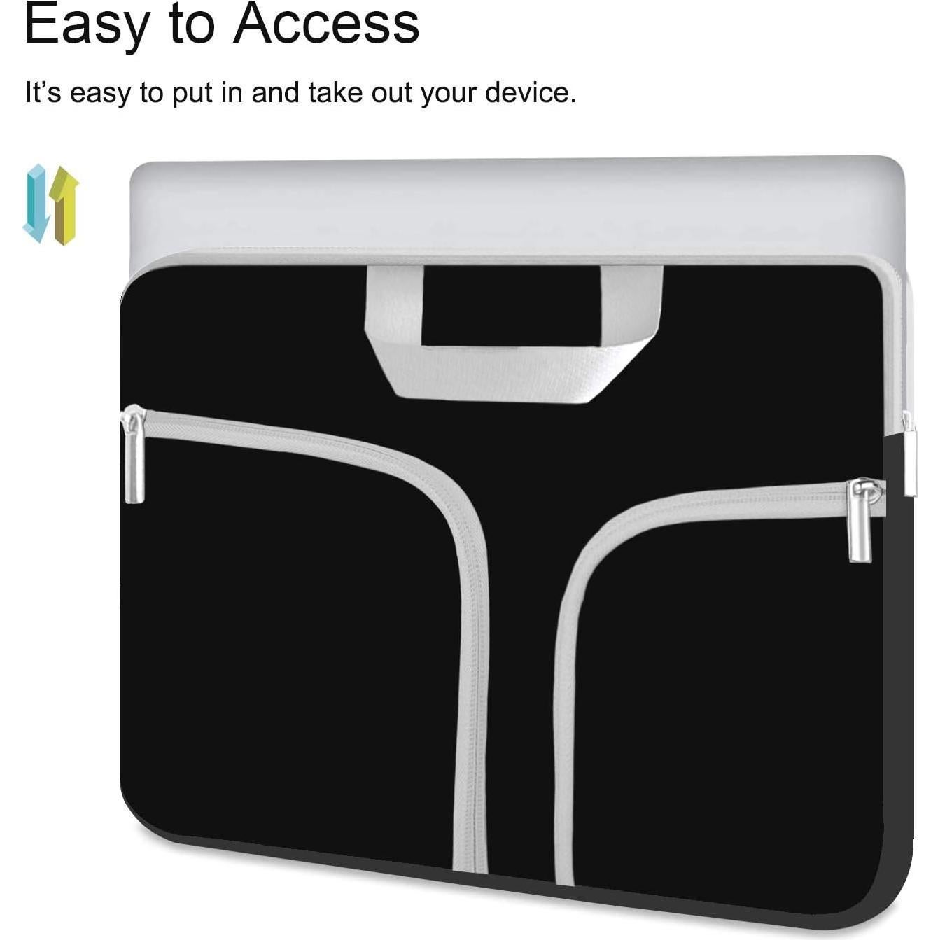 Funda para Tableta HESTECH Negra para iPad y Galaxy Tab 11"