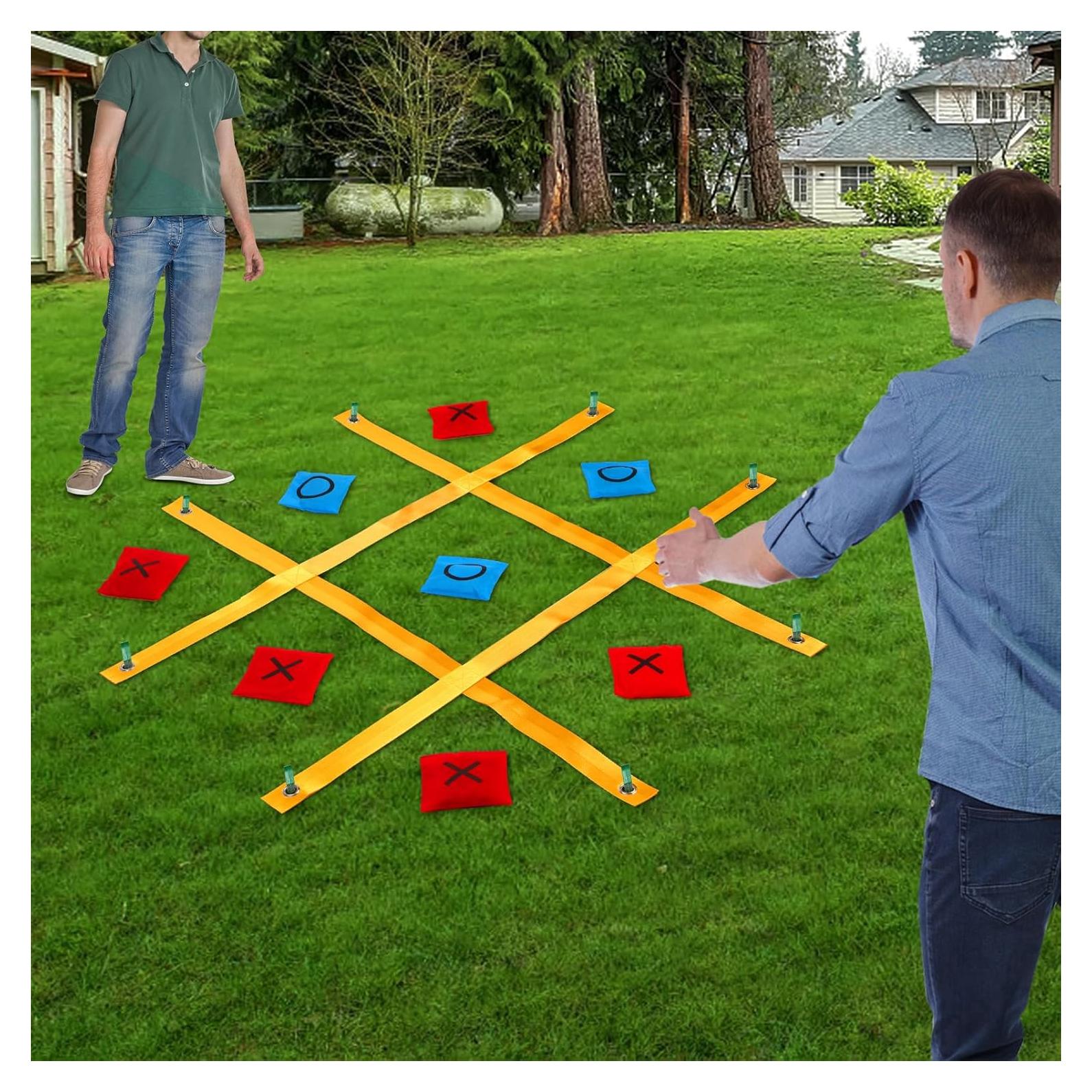 Juego de Tres en Raya Gigante NUOERSAI 121 cm Portátil