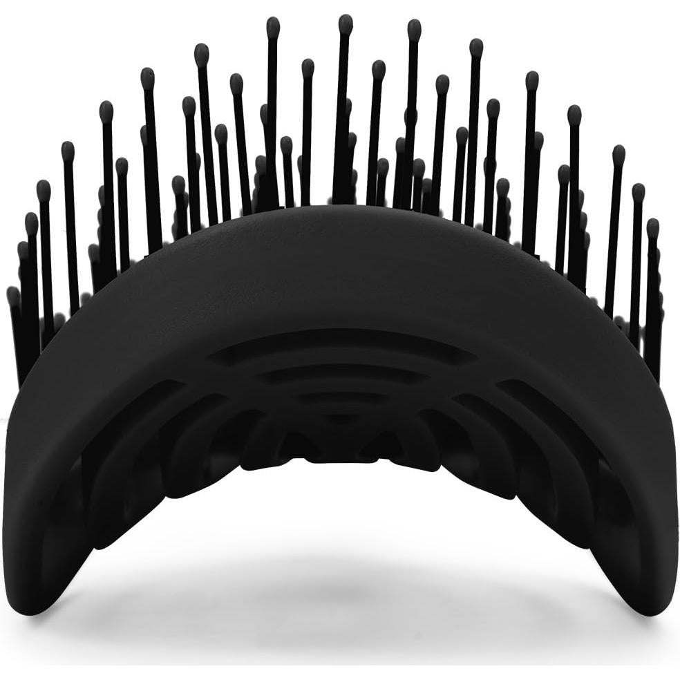 Cepillo Desenredante Doble Curvado NuWay 4Hair Negro