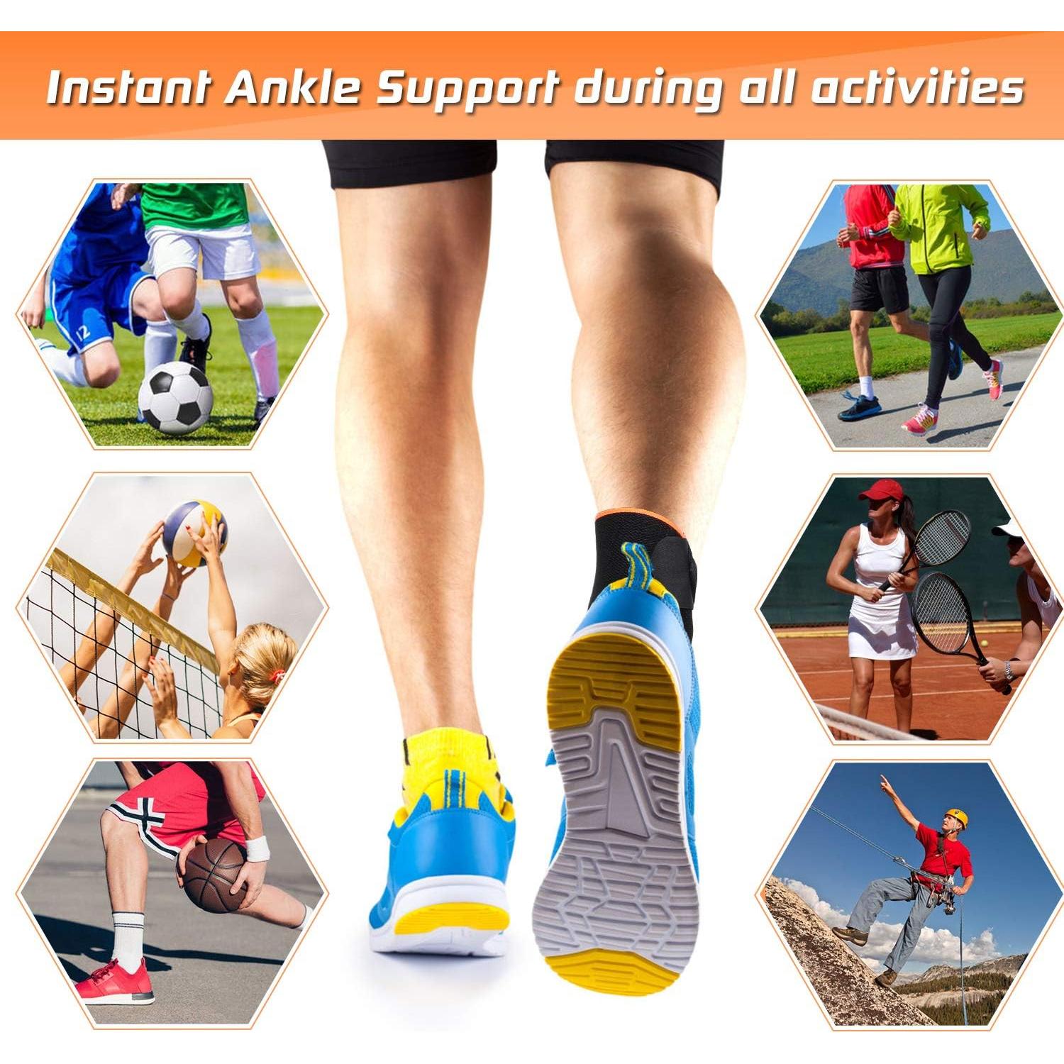 Faja Ajustable para Tobillo Musefitr - Alivio Esguince y Fascitis