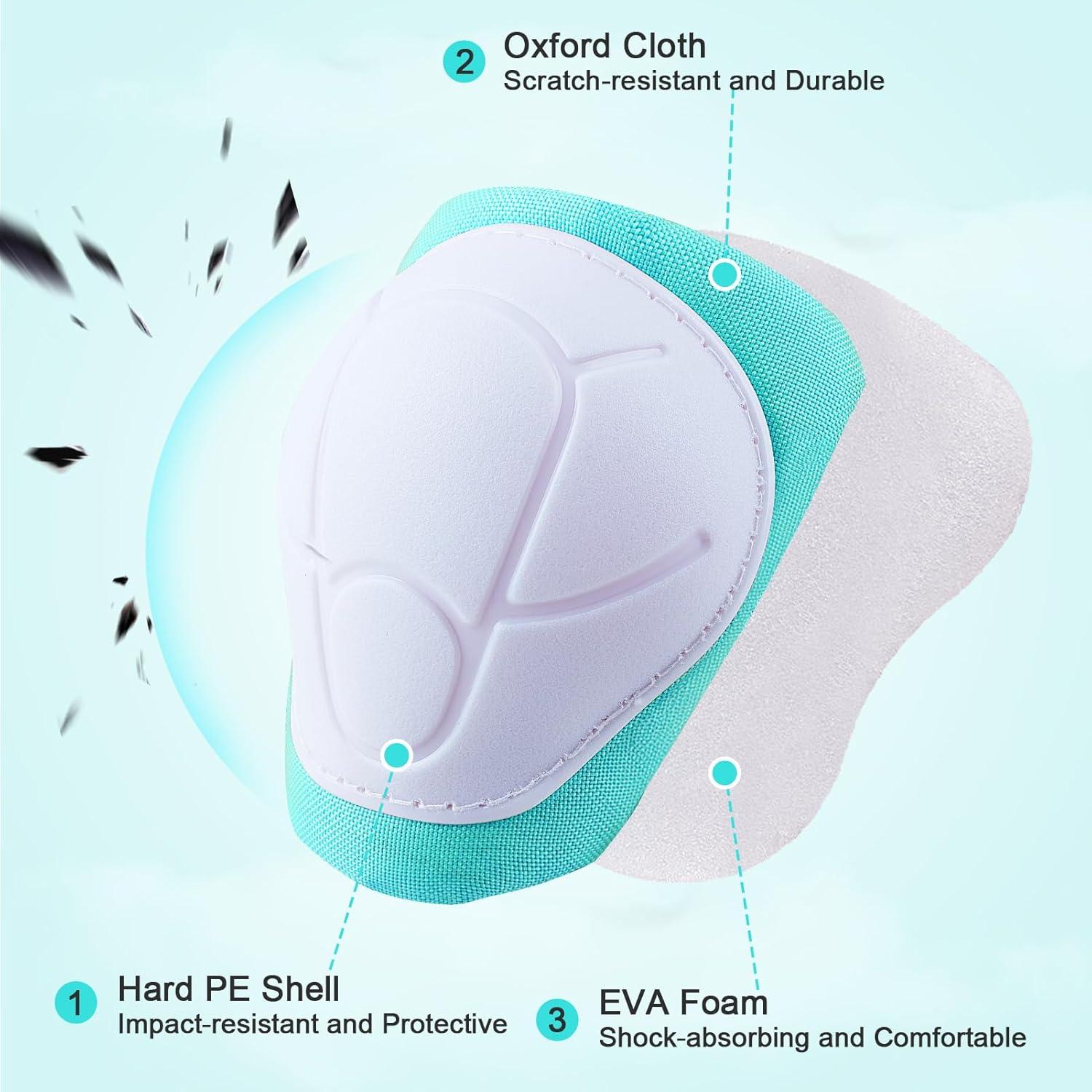 Set de Protección FIODAY 7 en 1 para Niños 3-8 Años Verde Aqua