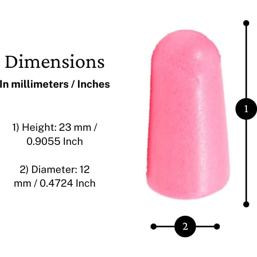 Tapones de Oído de Espuma Quality Plugs 50 Pares 30dB