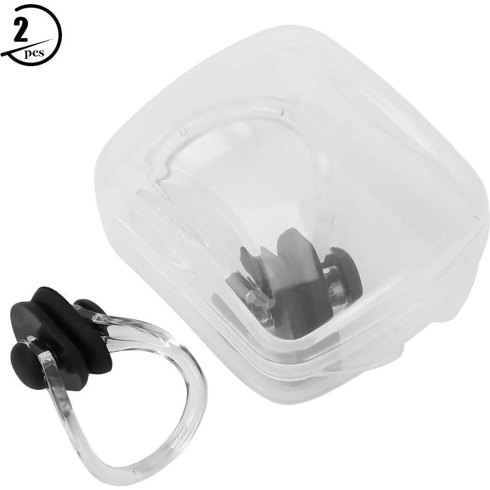 Clip de Nariz para Natación Hapivida - 2 Pcs Silicona