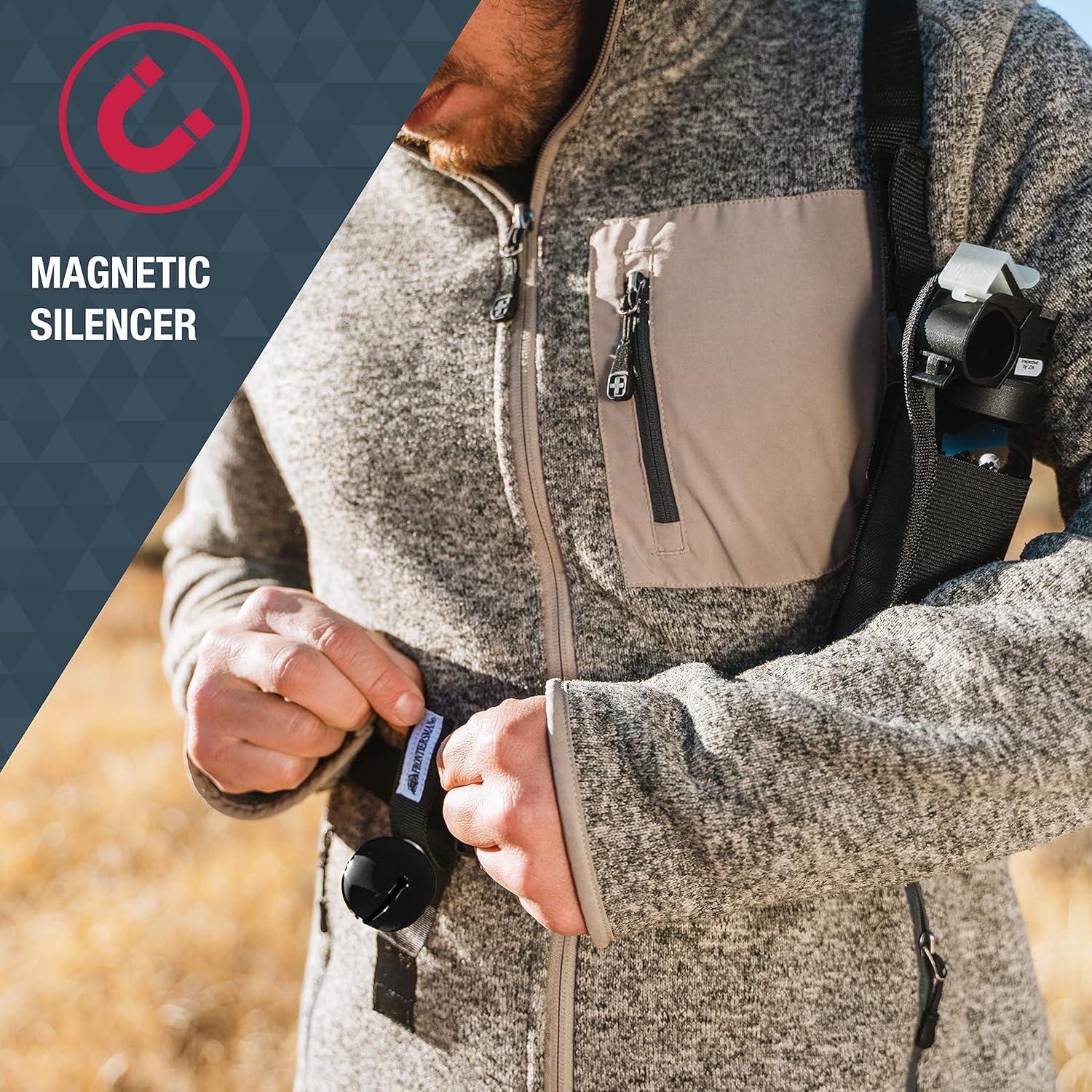 Campana para Osos SABRE Frontiersman Negra, Silenciador Magnético