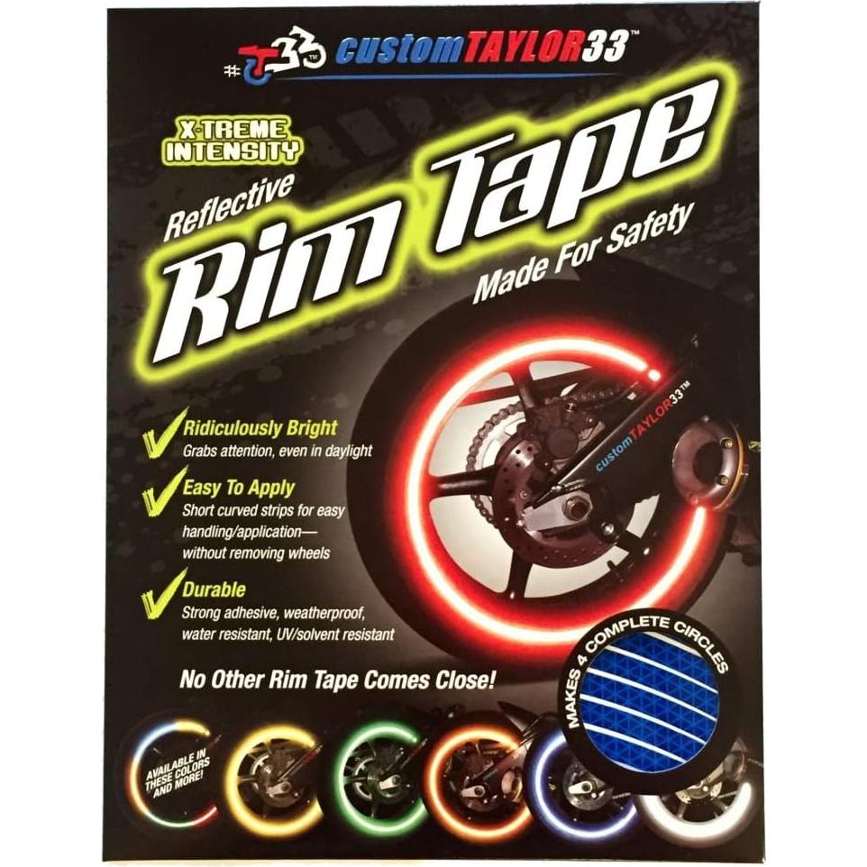 Cinta Reflectante de Seguridad customTAYLOR33 Azul 10"