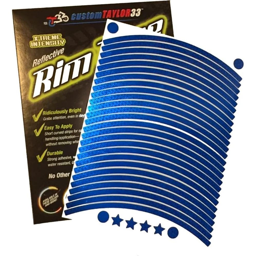 Cinta Reflectante de Seguridad customTAYLOR33 Azul 10"