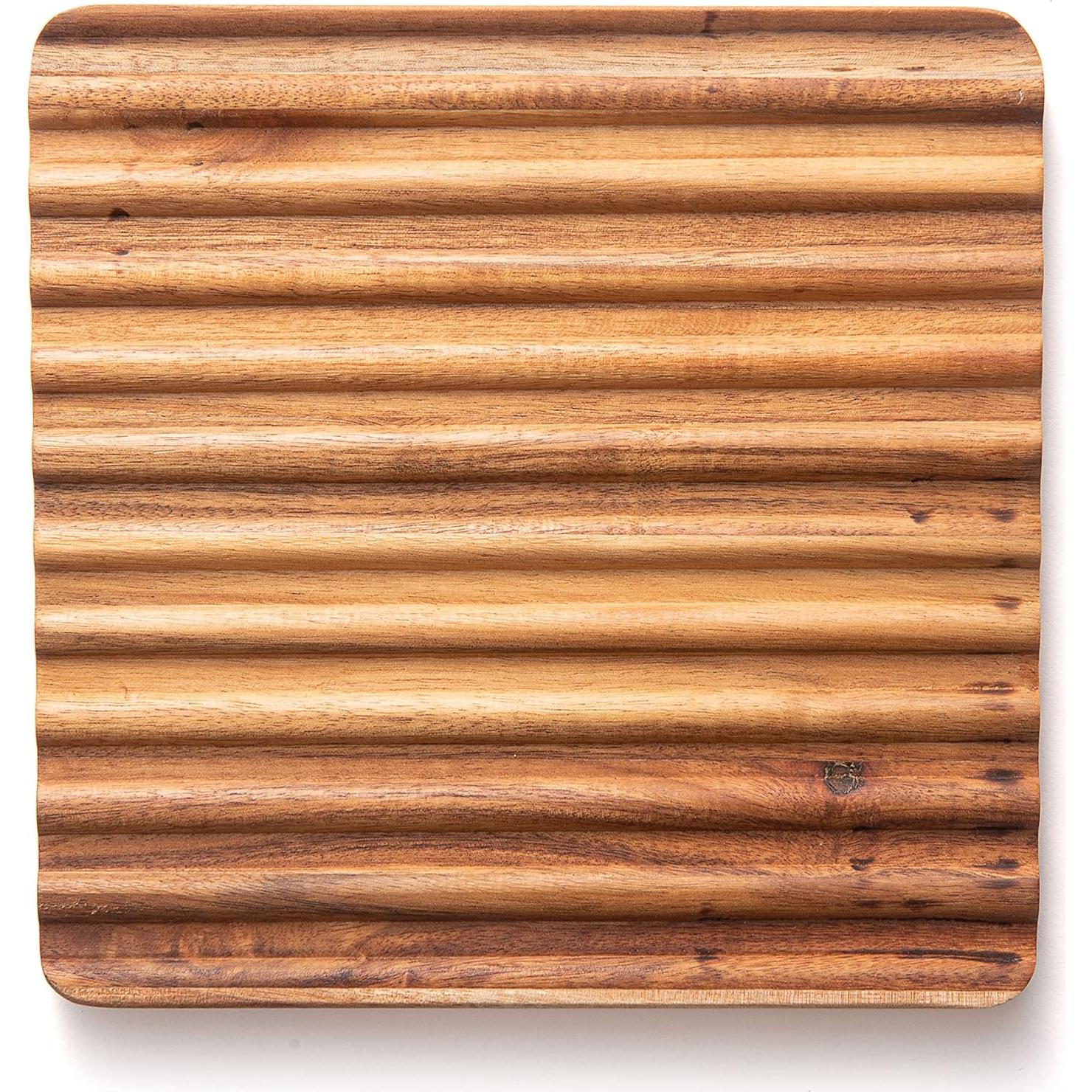 Set de 2 Trivets de Madera de Acacia Ironwood Gourmet Sedona