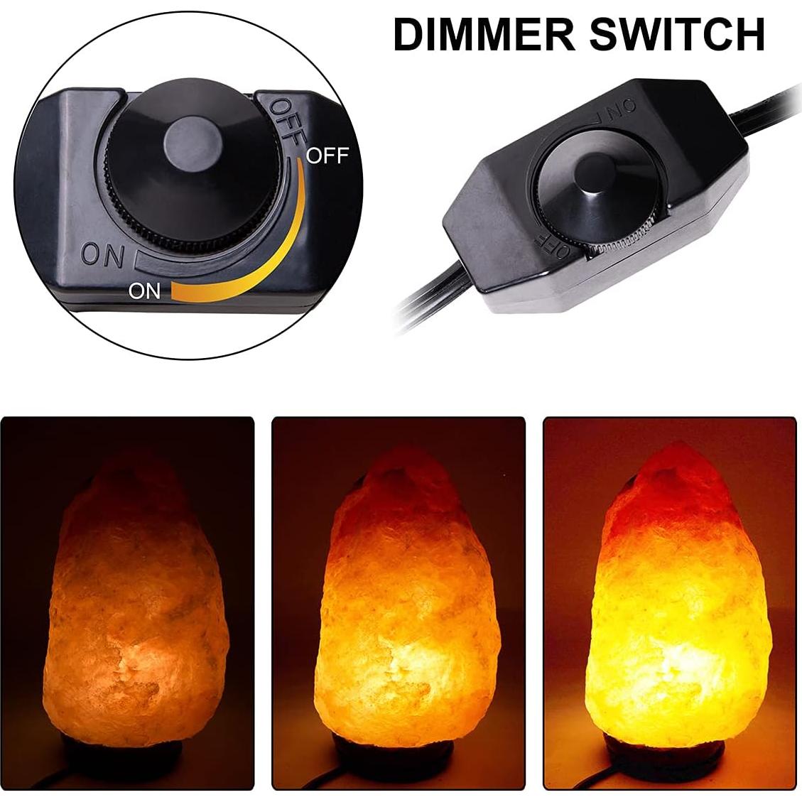 Cable de Lámpara de Sal OHLGT con 6 Bombillas Halógenas 15W