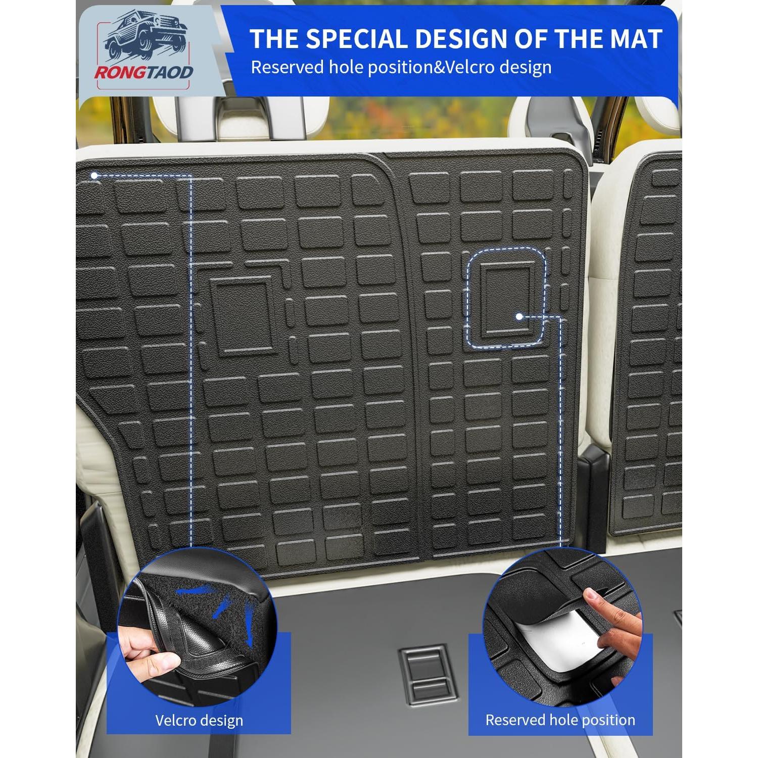 Protector de Asiento Trasero Rongtaod para Kia Sorento 2021-2025